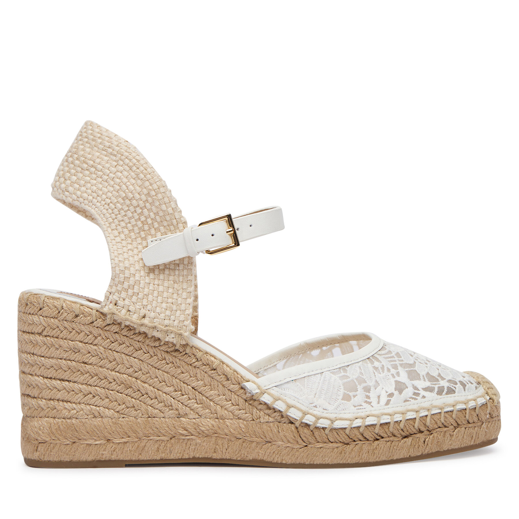 Espadrile LAUREN RALPH LAUREN 802P06403001 Alb