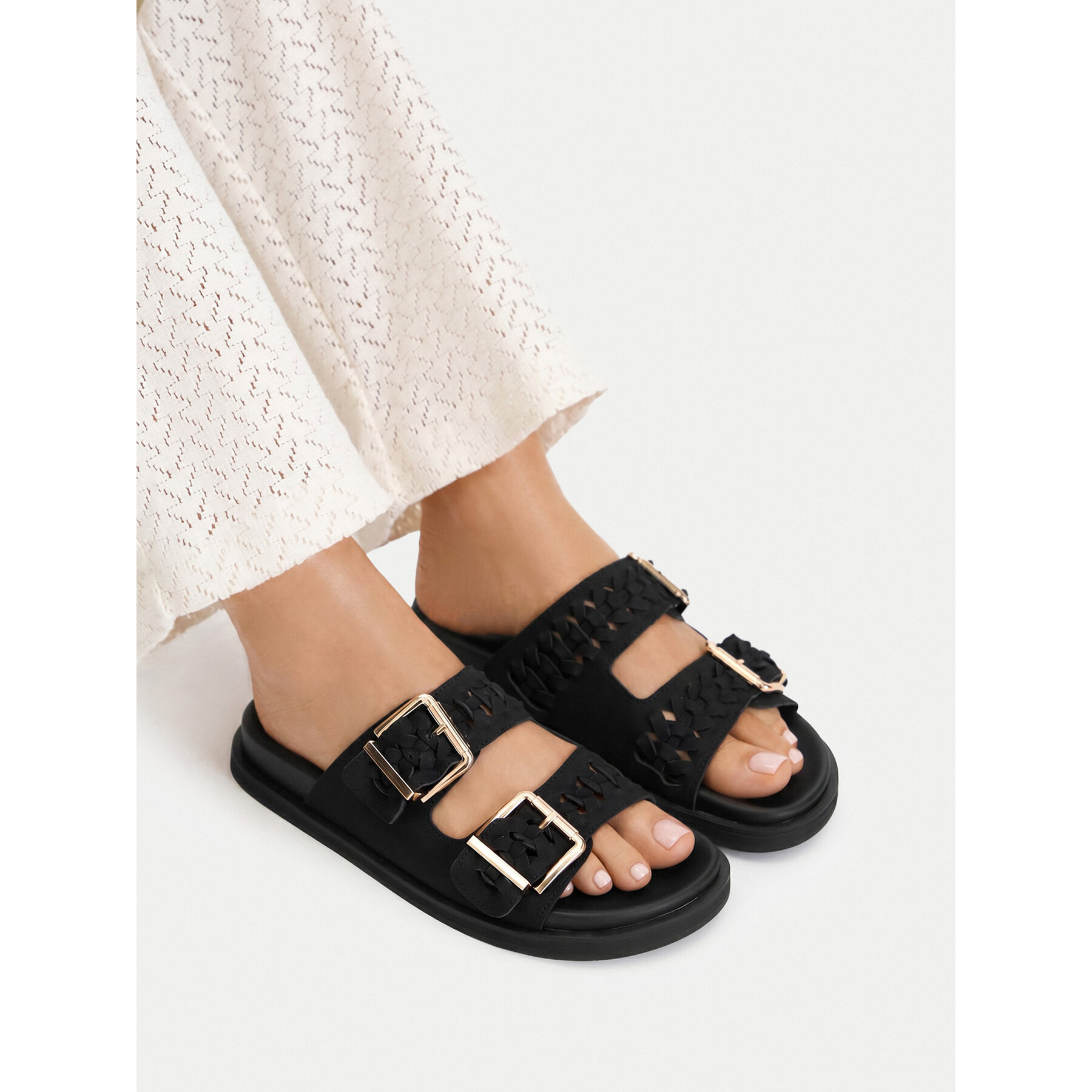Šľapky JENNY CEO-WS6562-02 Čierna