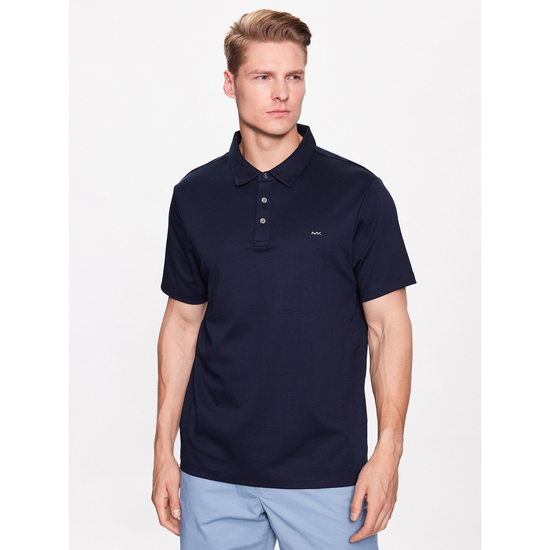 Michael Kors Polo majica CB95FGVC9 Mornarsko modra Regular Fit