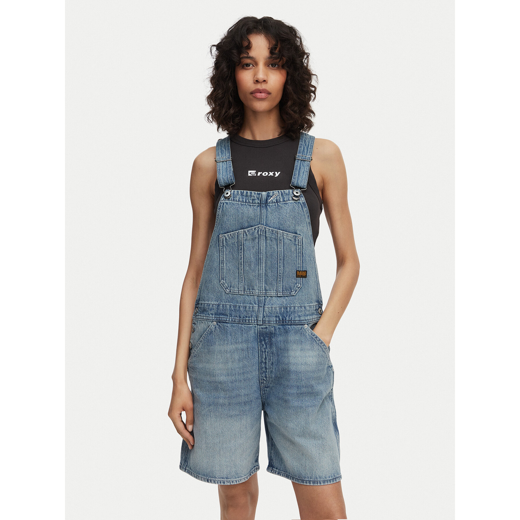G-Star Raw Jeans kombinezon D28887-D788 Plava Loose Fit