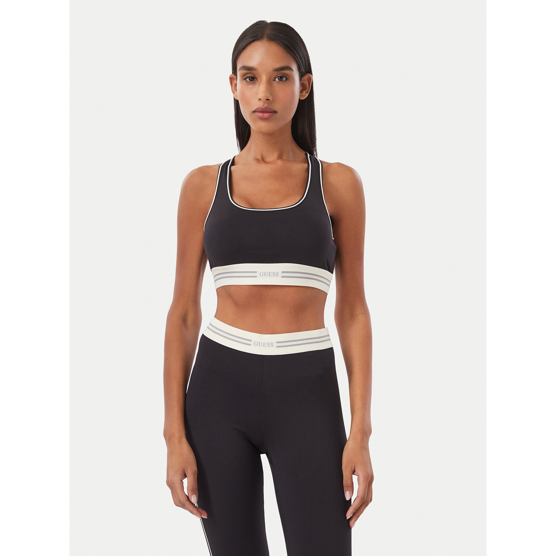 Guess Top grudnjak V6BP07 K6334 Crna