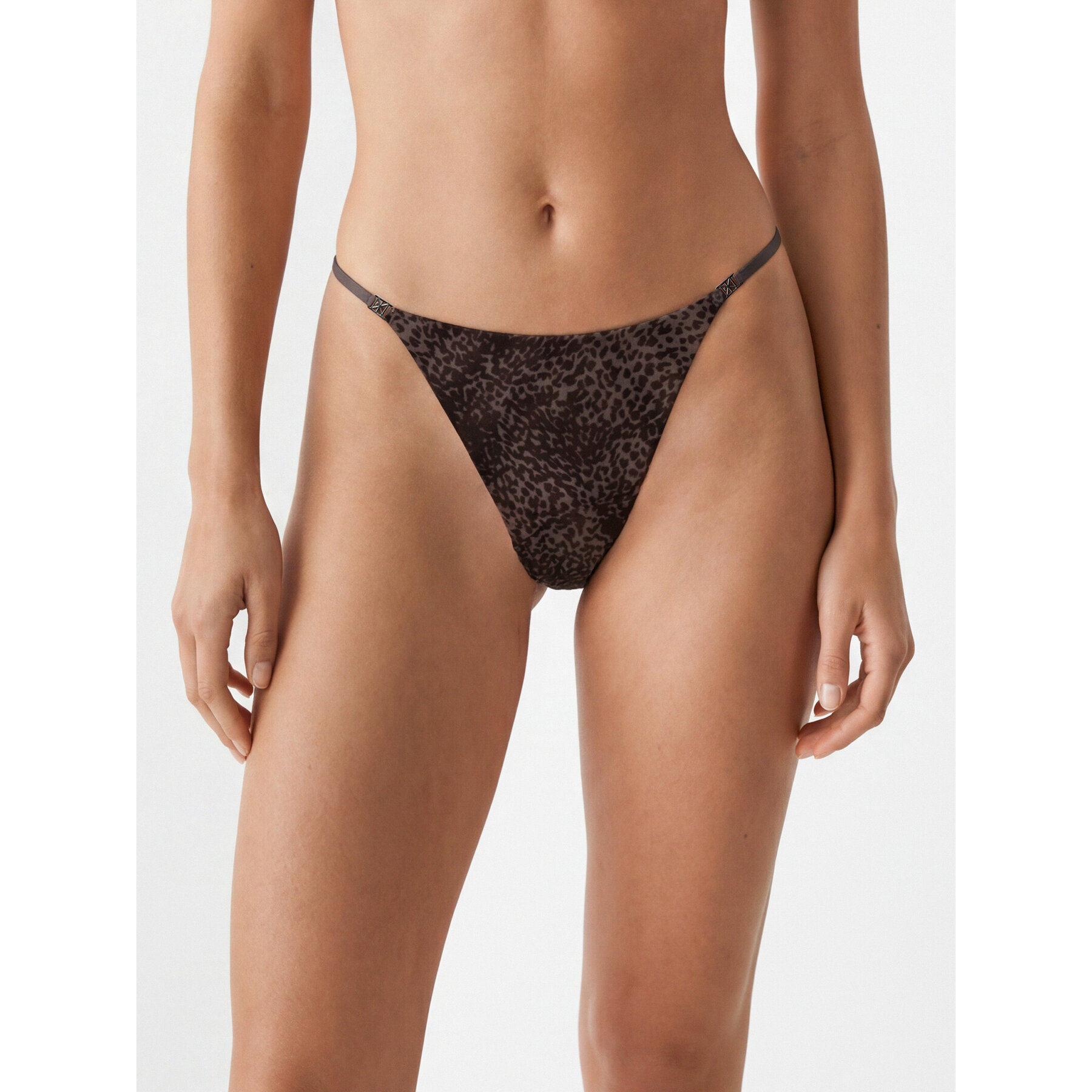 Calvin Klein Underwear Klassischer Damenslip LV00QF8657 Braun