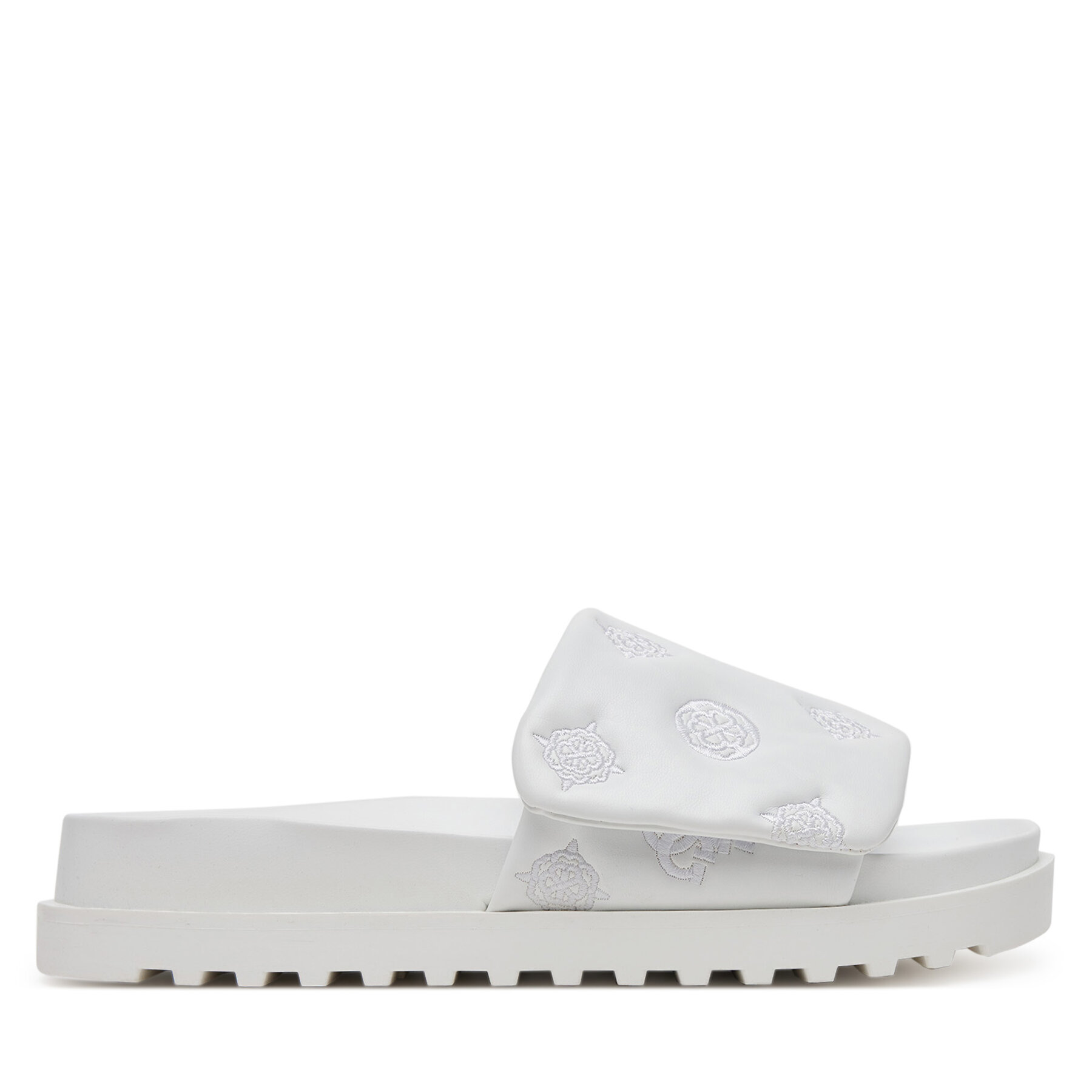 Παντόφλες Guess FLJFA2ELE19 Λευκό