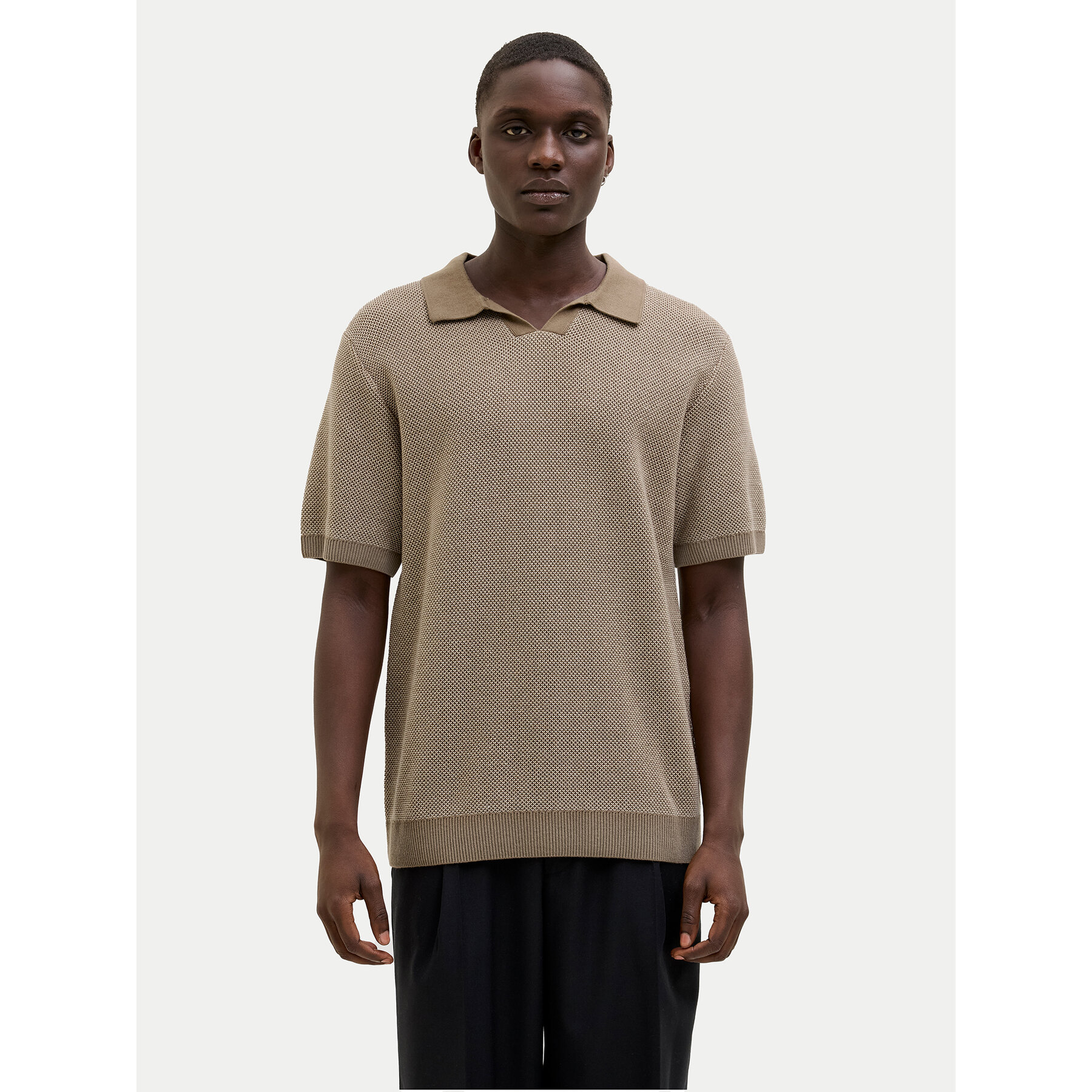 Jack & Jones Polo Ceaston 12273012 Beige Regular Fit