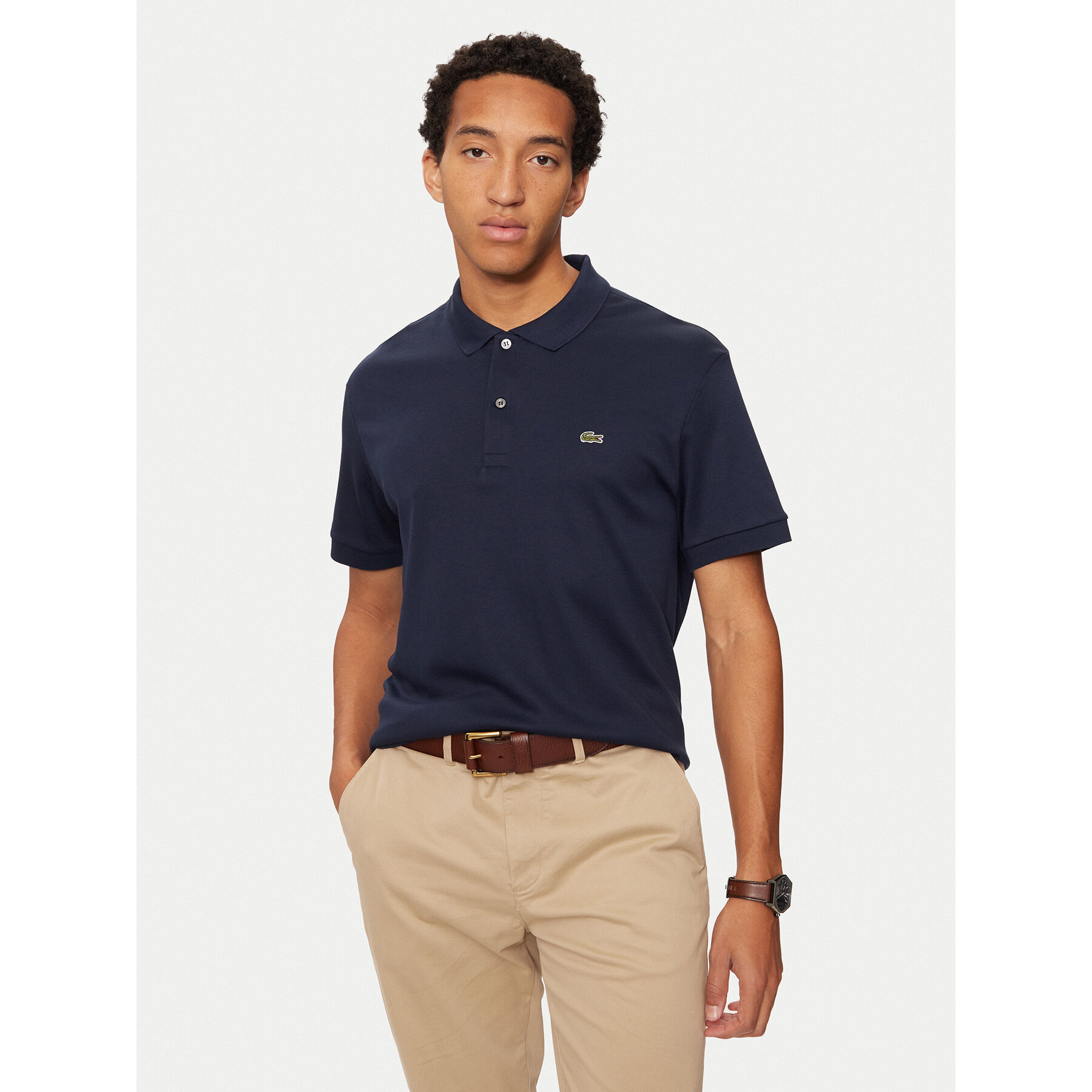 Lacoste Pólóing DH2050 Sötétkék Regular Fit