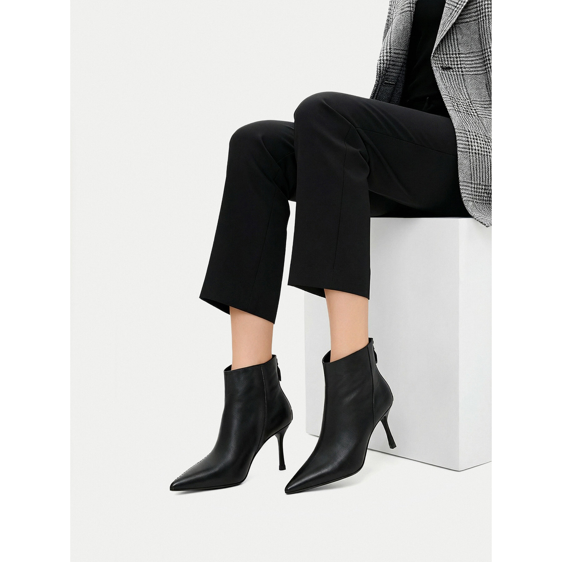 Botine Eva Minge EO-AVI-C002X Negru