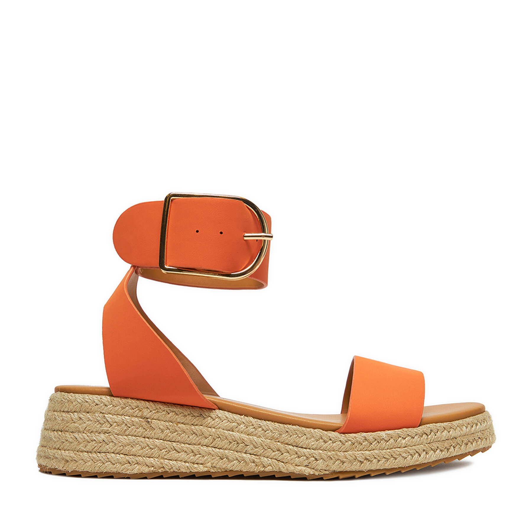 Espadrilky DeeZee QS276-1 Oranžová