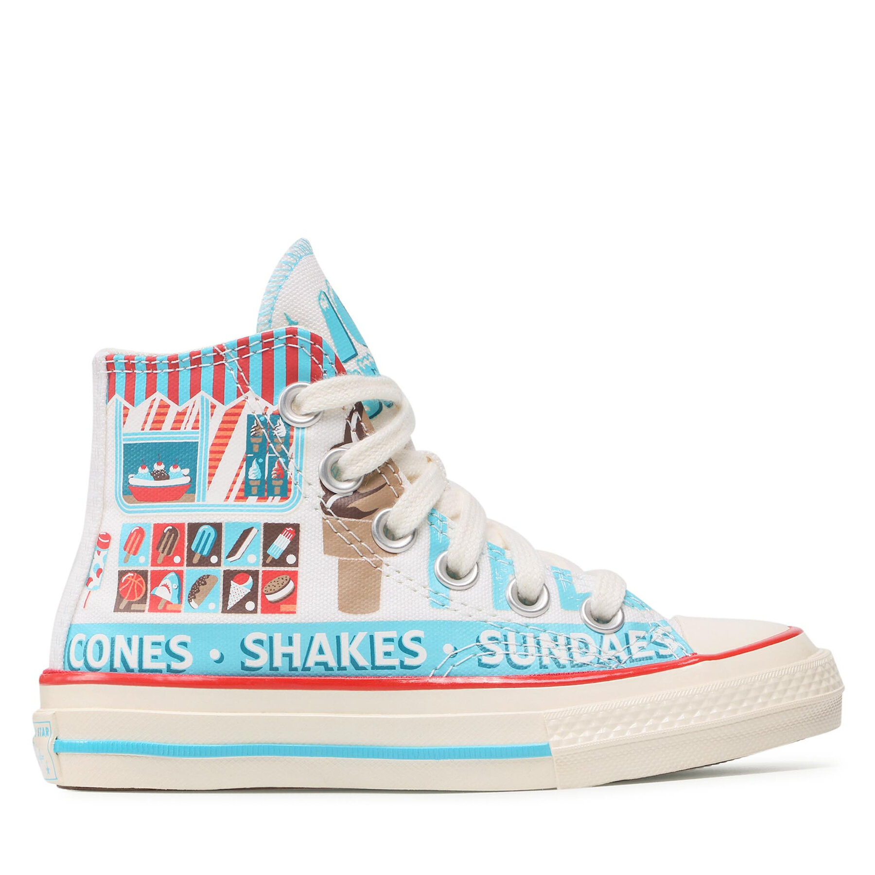 Modne superge Converse Chuck 70 Hi A00395C Pisana