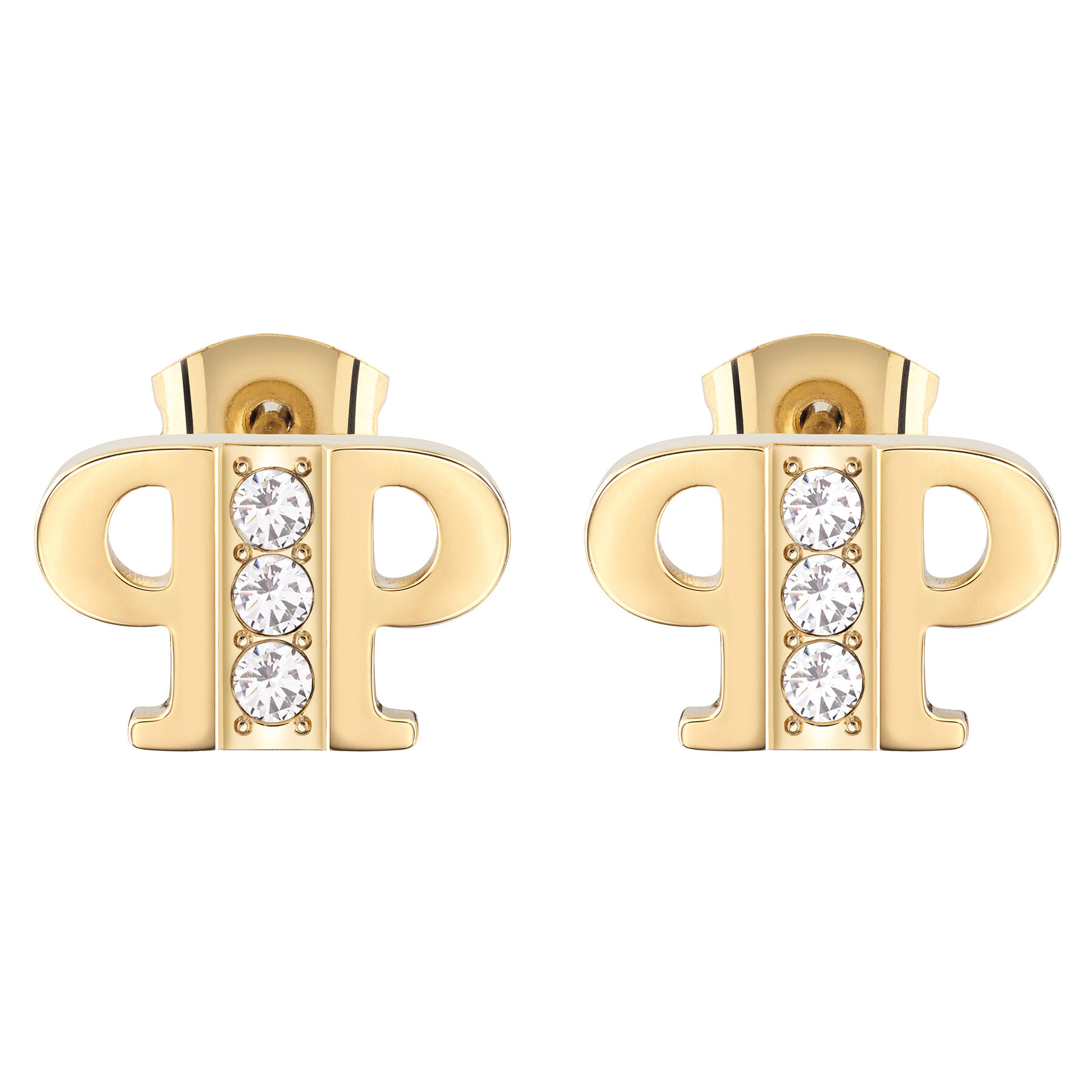 Kolczyki PHILIPP PLEIN Złoty Pp Elements PJ4EA03EU