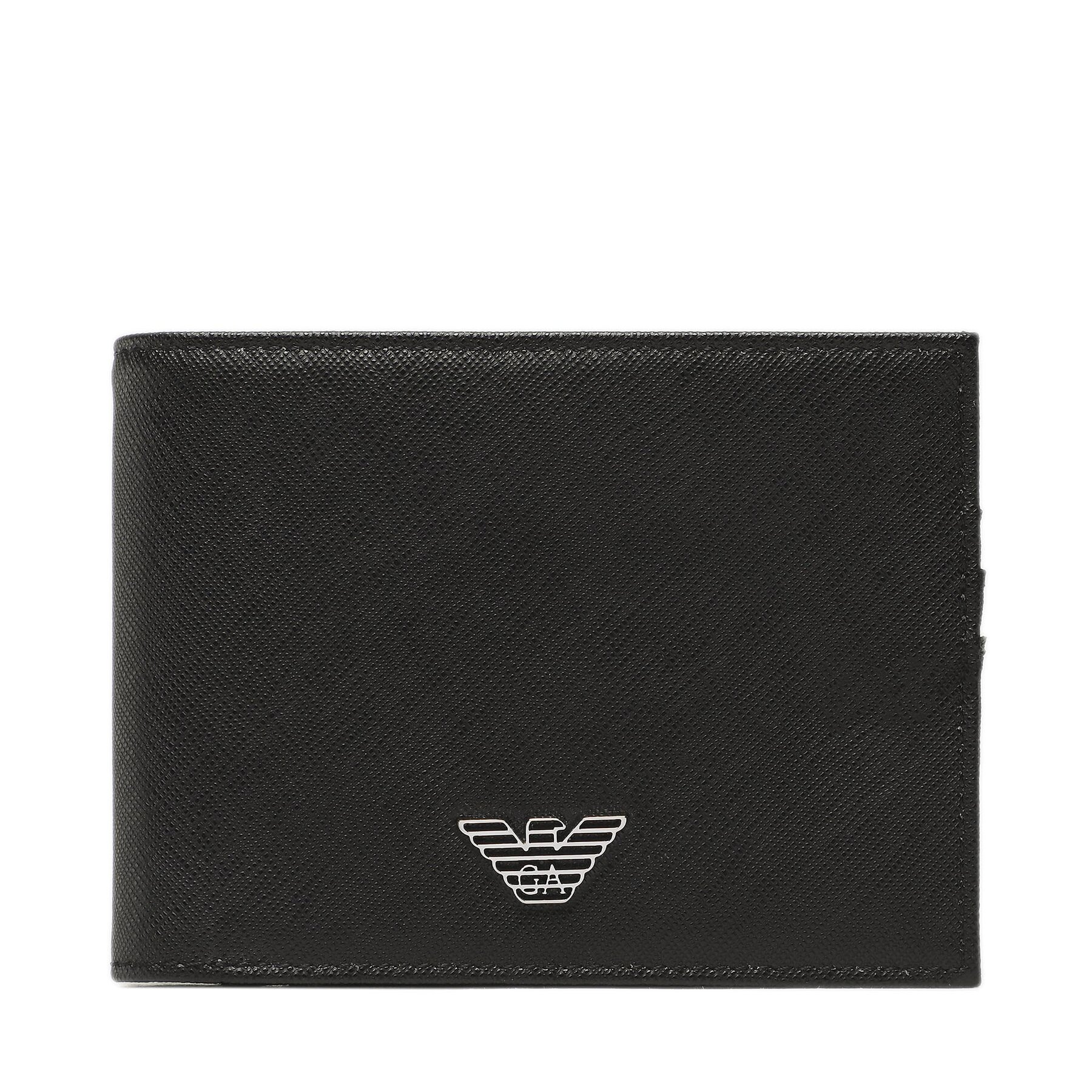 Große Herren Geldbörse Emporio Armani Y4R165 Y138E 81072 Schwarz, Größe 00
