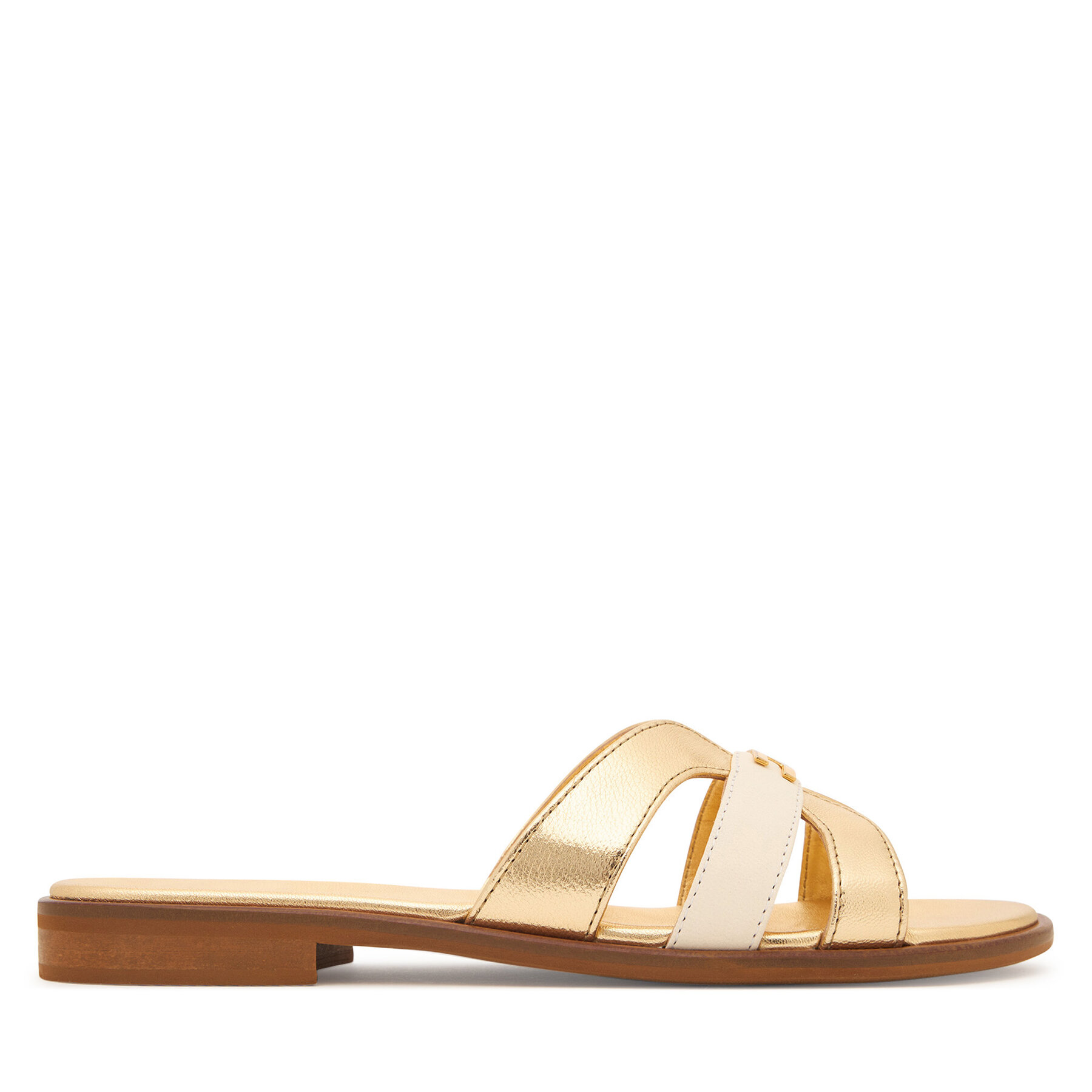 Παντόφλες Elisabetta Franchi F4A2-E0558-1735 D Χρυσό