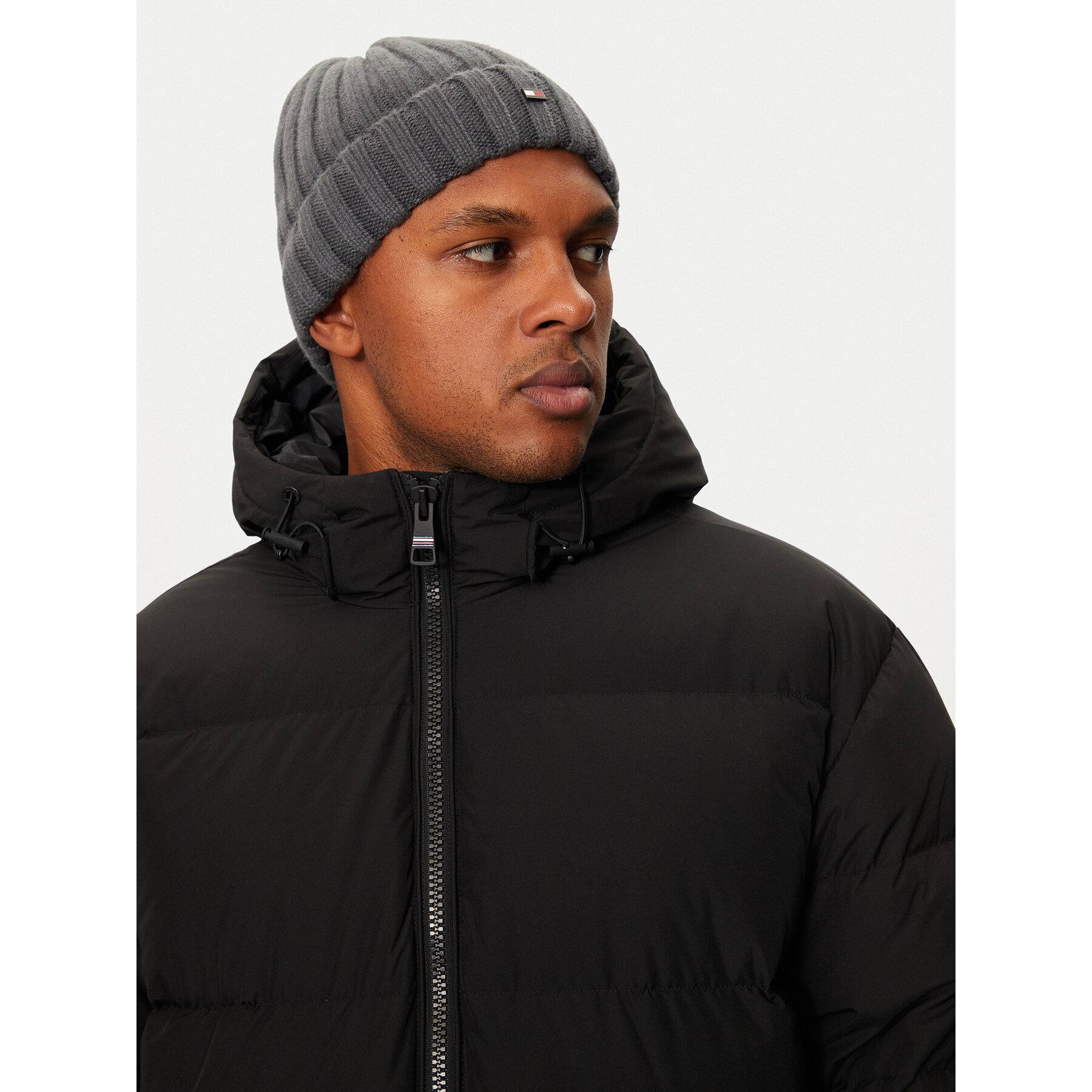 Gorro Tommy Hilfiger AM0AM12798 Gris