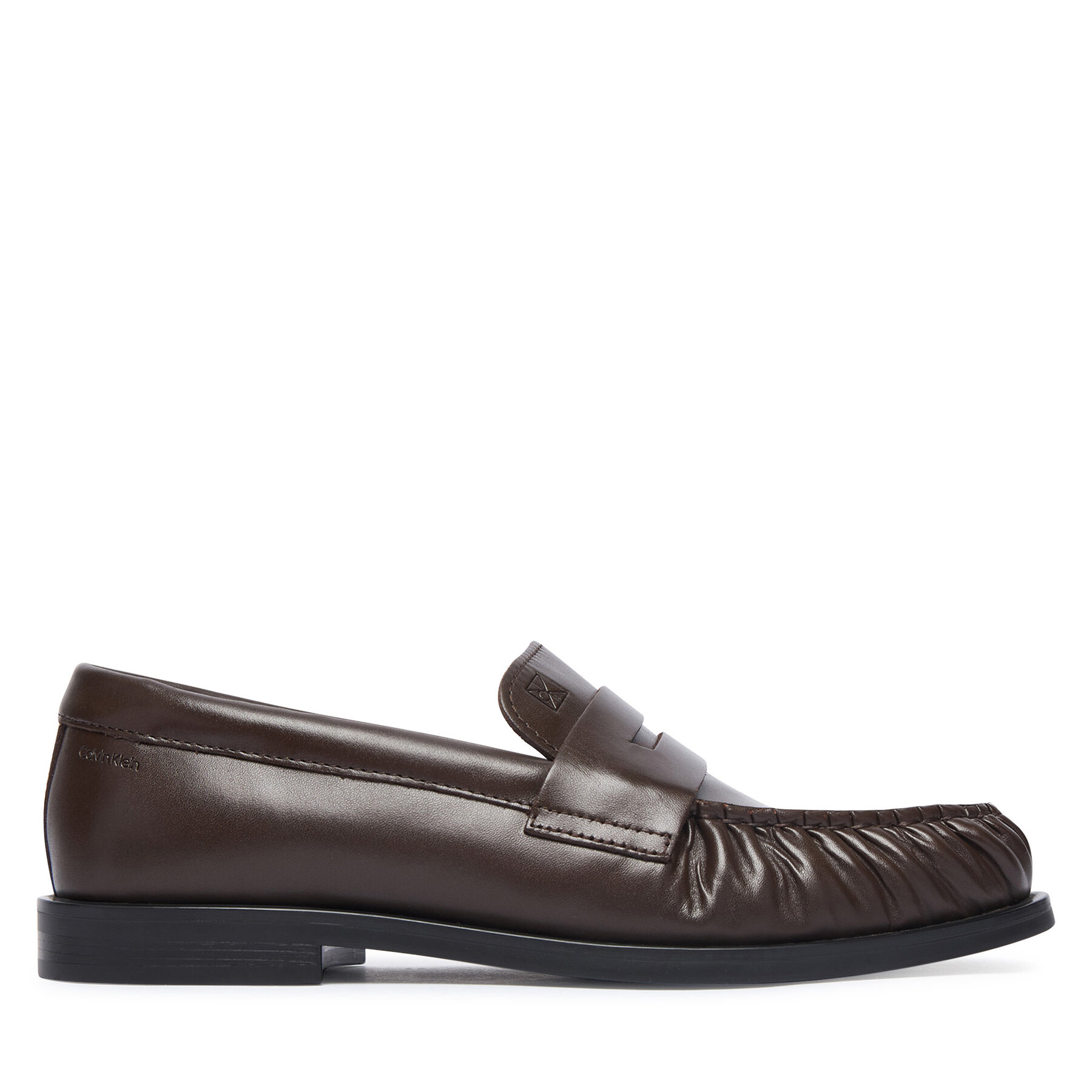 Lords Calvin Klein Round Loafer Lth HW0HW03126 Maro închis