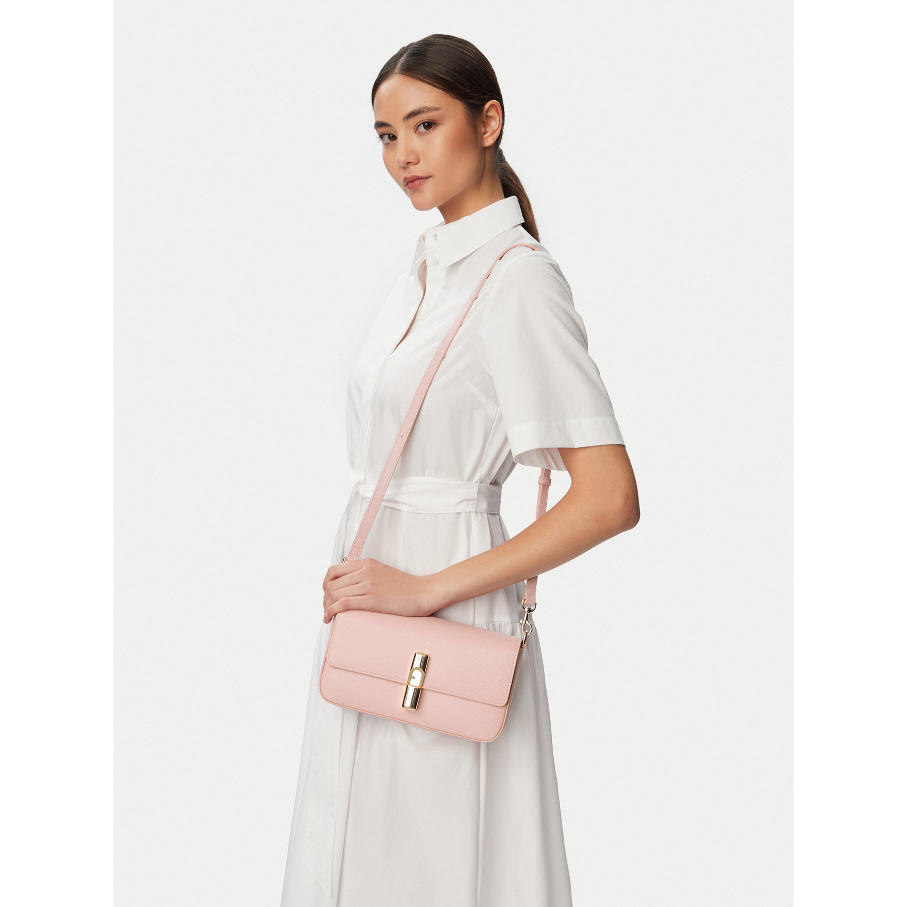 Torbica Furla Iride S WB02206 ARE000 CN 4355S Svijetlo roza