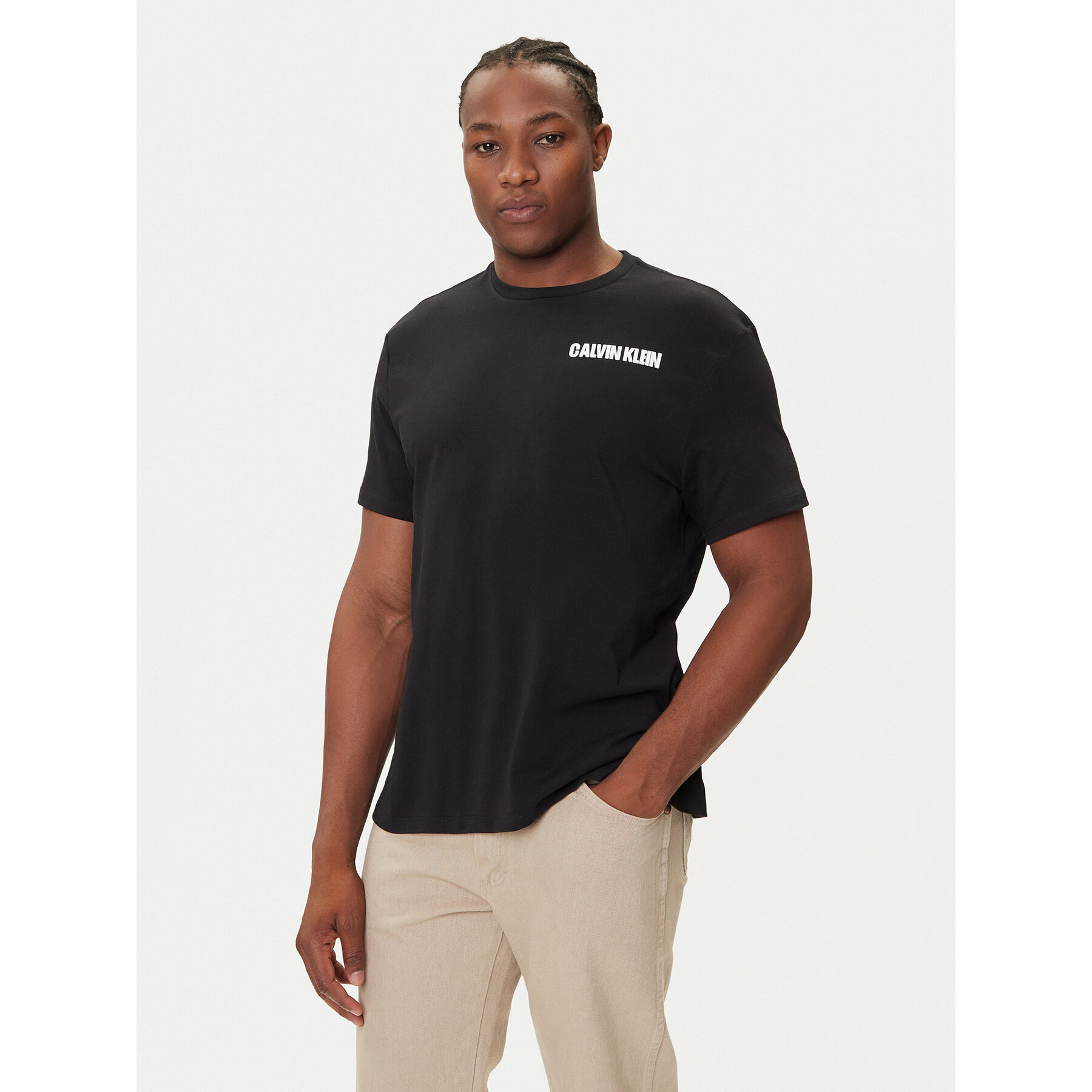 Calvin Klein Jeans T-Shirt 3D Box Graphic LV04RC805G Μαύρο Regular Fit