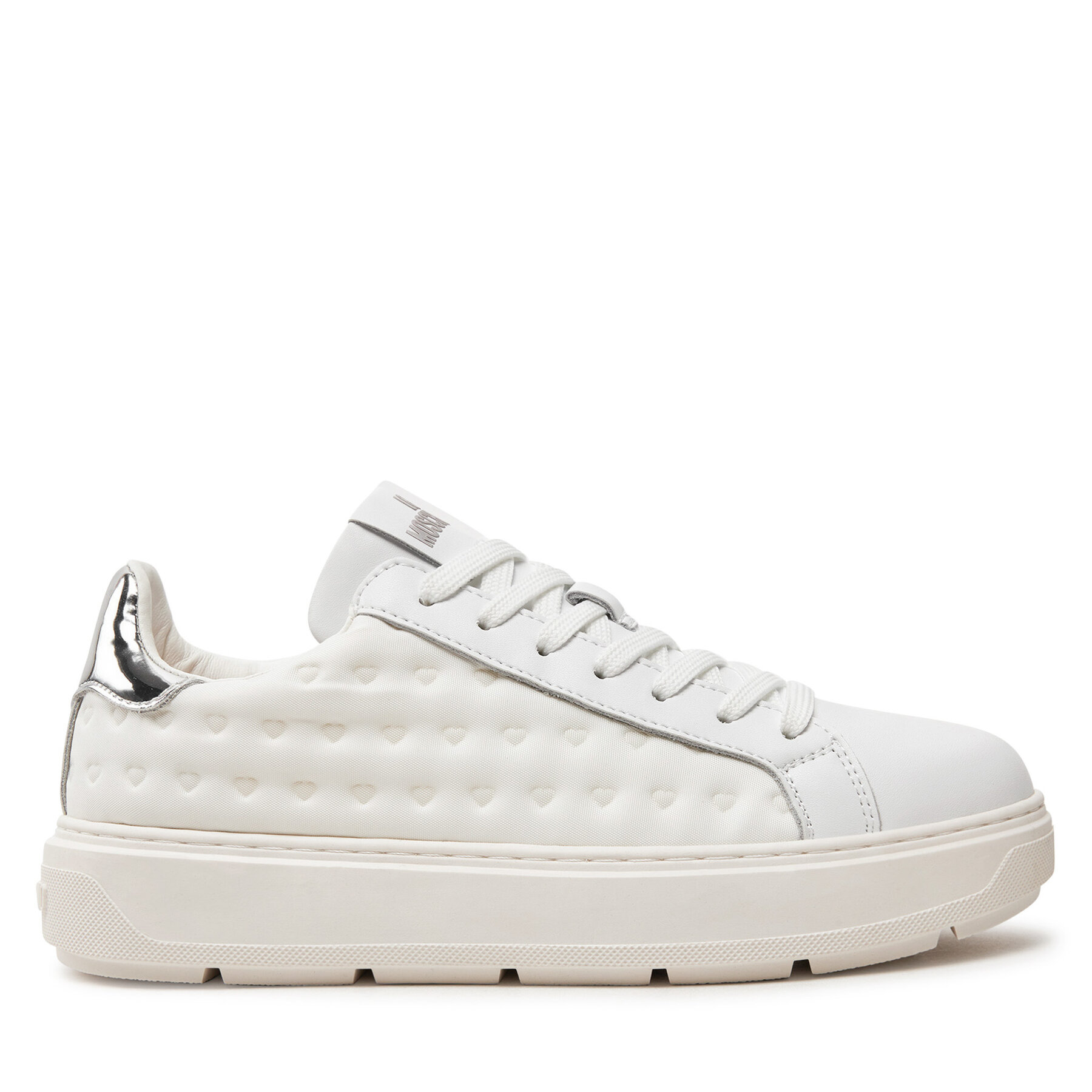 Sneakersy LOVE MOSCHINO JA15134G1LIO410A Biela