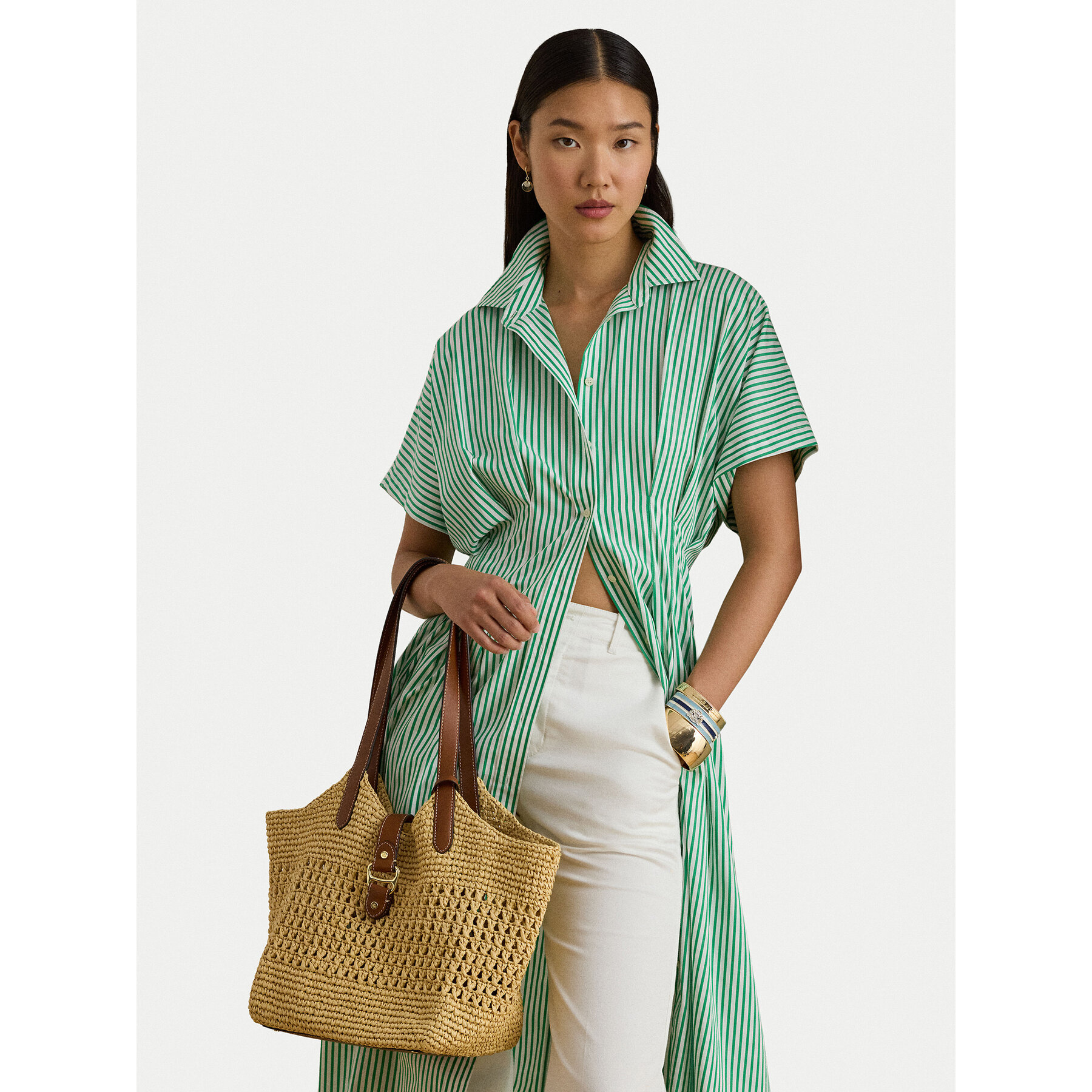Táska LAUREN RALPH LAUREN 431P03408001 Barna