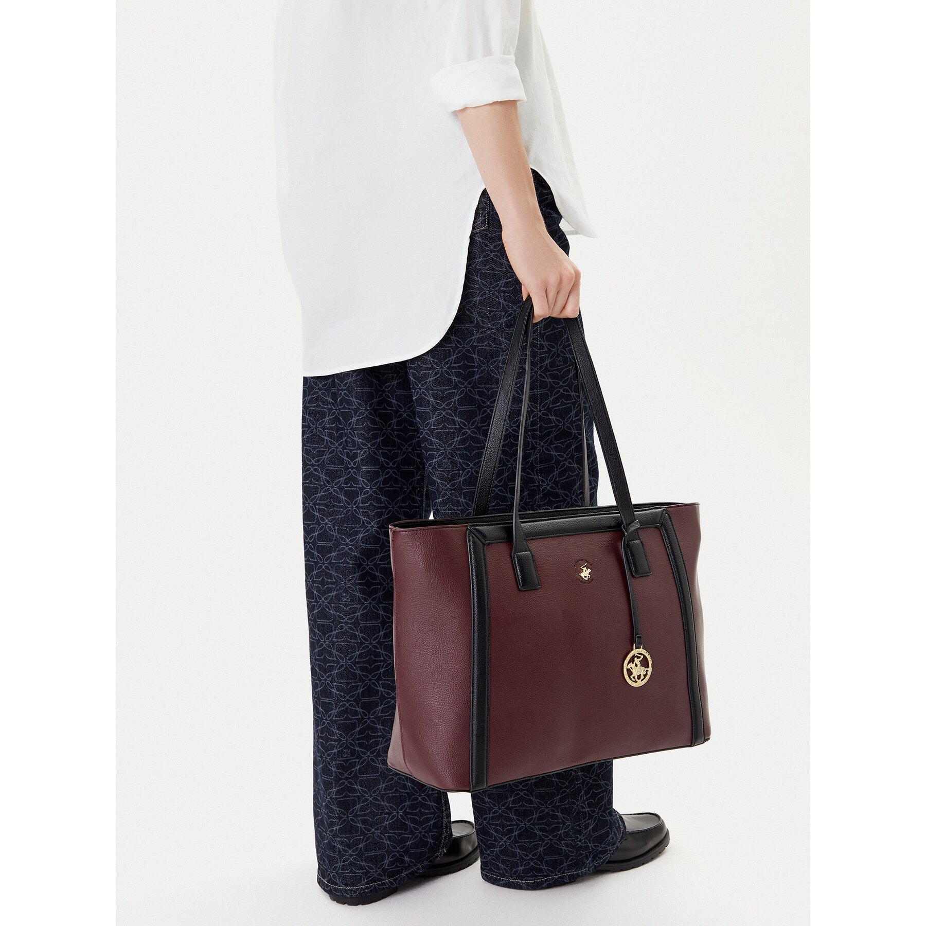 Дамска чанта Beverly Hills Polo Club C-BHPC-L-007-08 Бордо