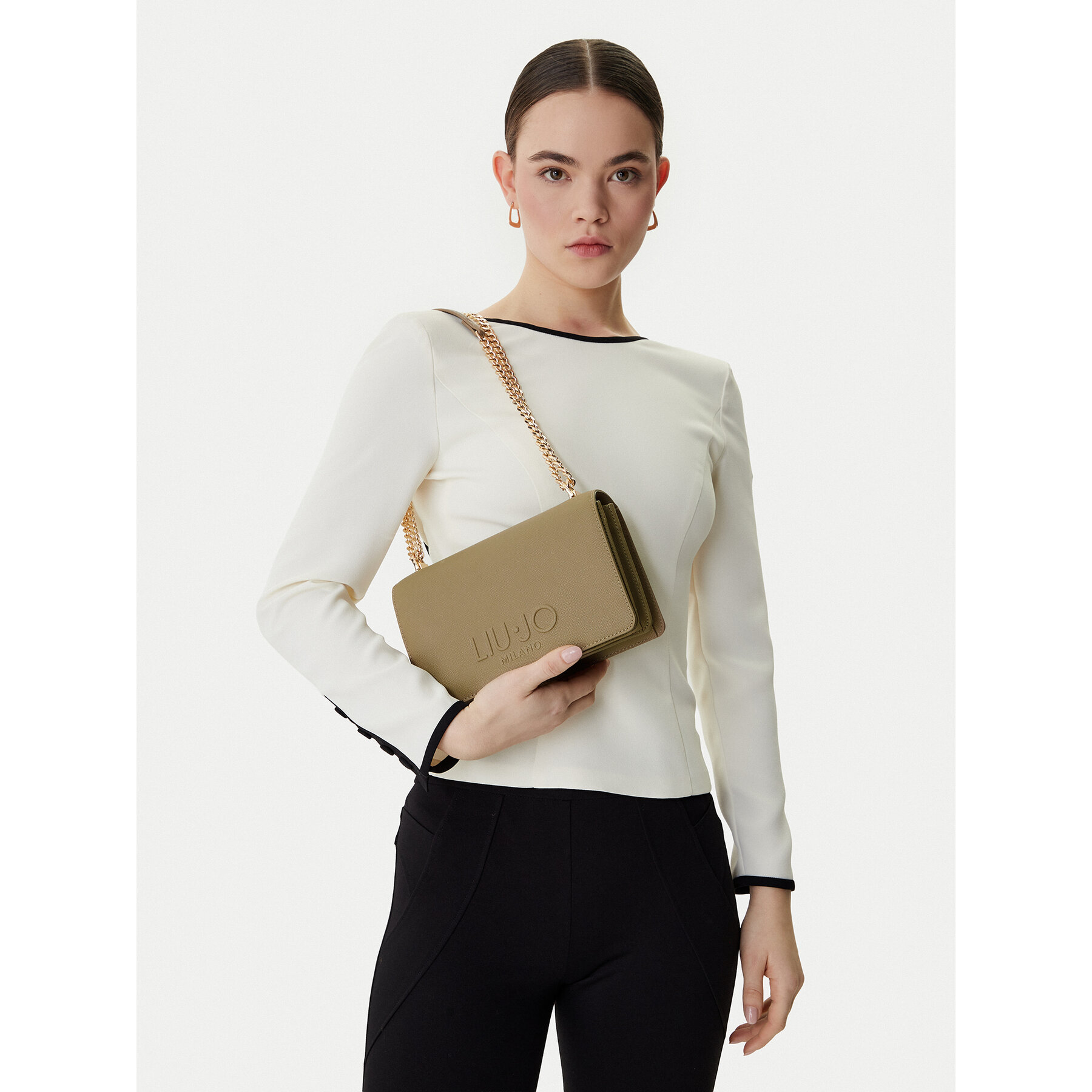 Geantă Liu Jo AA6056 ES029 Bej