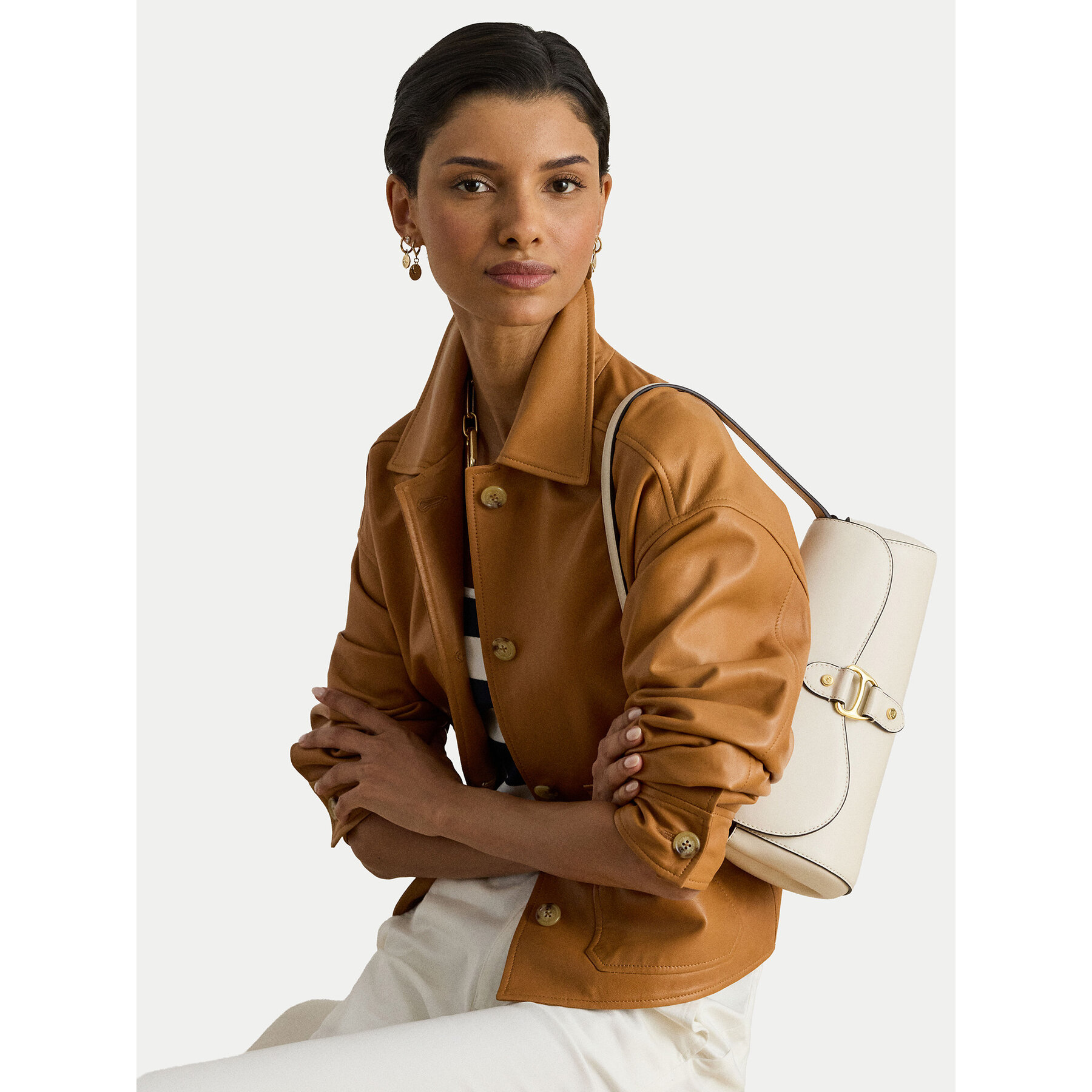 Geantă LAUREN RALPH LAUREN 431977487004 Alb