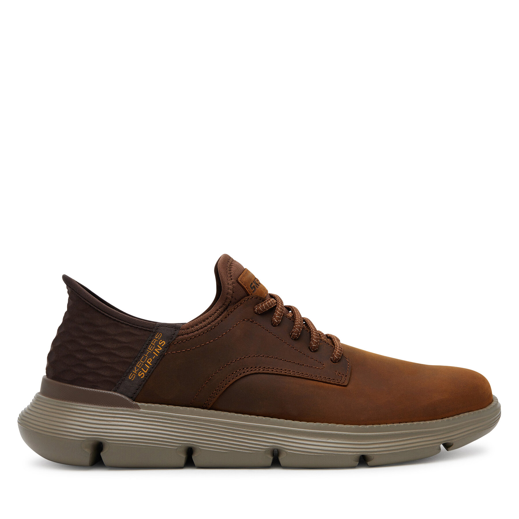Poltopánky Skechers Garza - Gervin 205046/CDB Hnedá