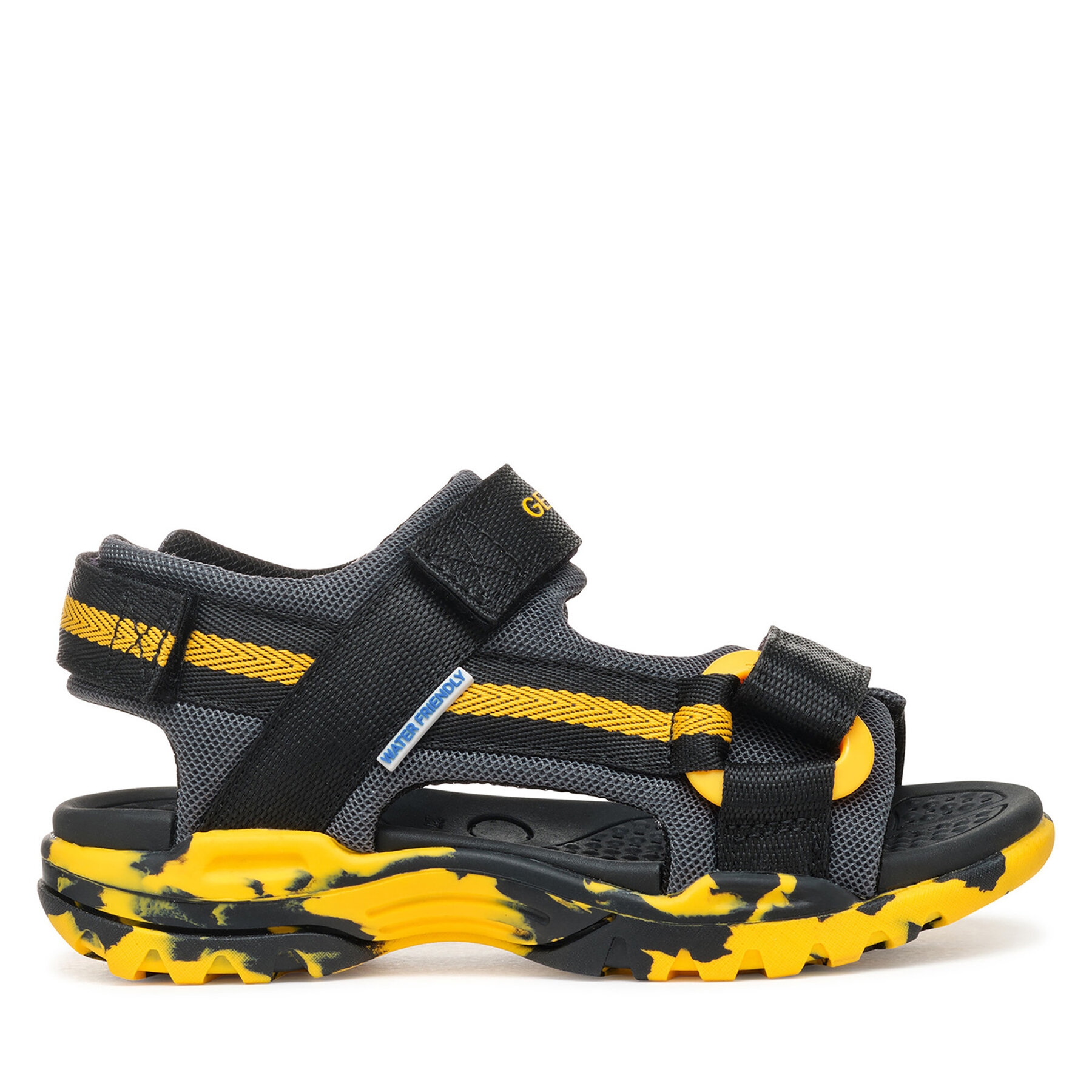 Sandále Geox Jr Borealis J450RE 1411 C0054 M Čierna