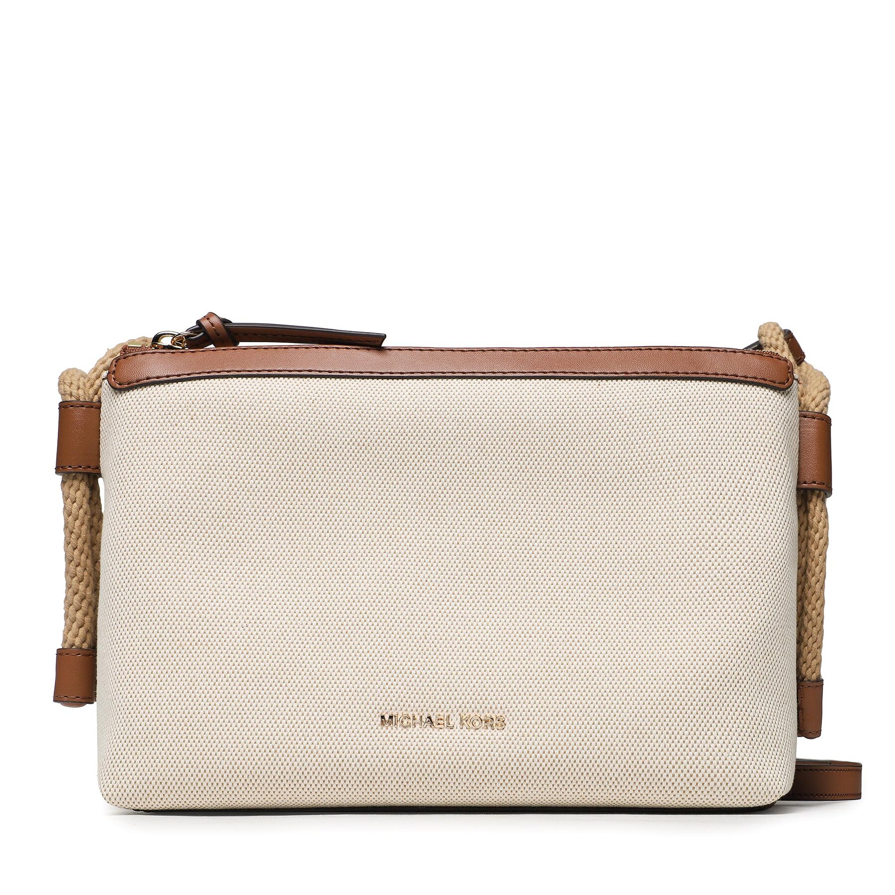 Ročna torba MICHAEL Michael Kors Talia 32S3GAMC8U Nat/Lugg