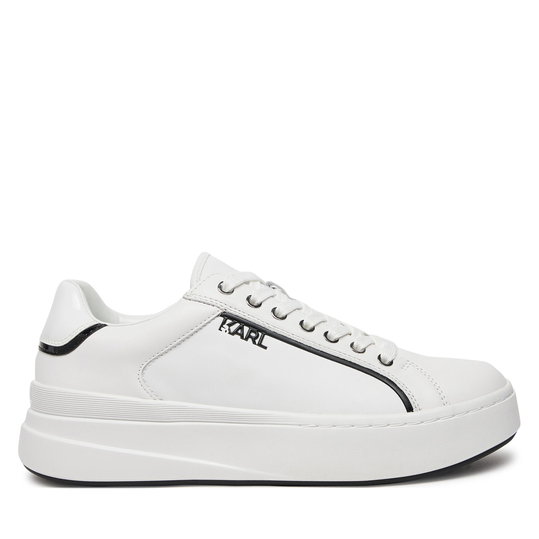 Męskie Sneakersy KARL LAGERFELD, Rozmiar 44 Biały KL54020