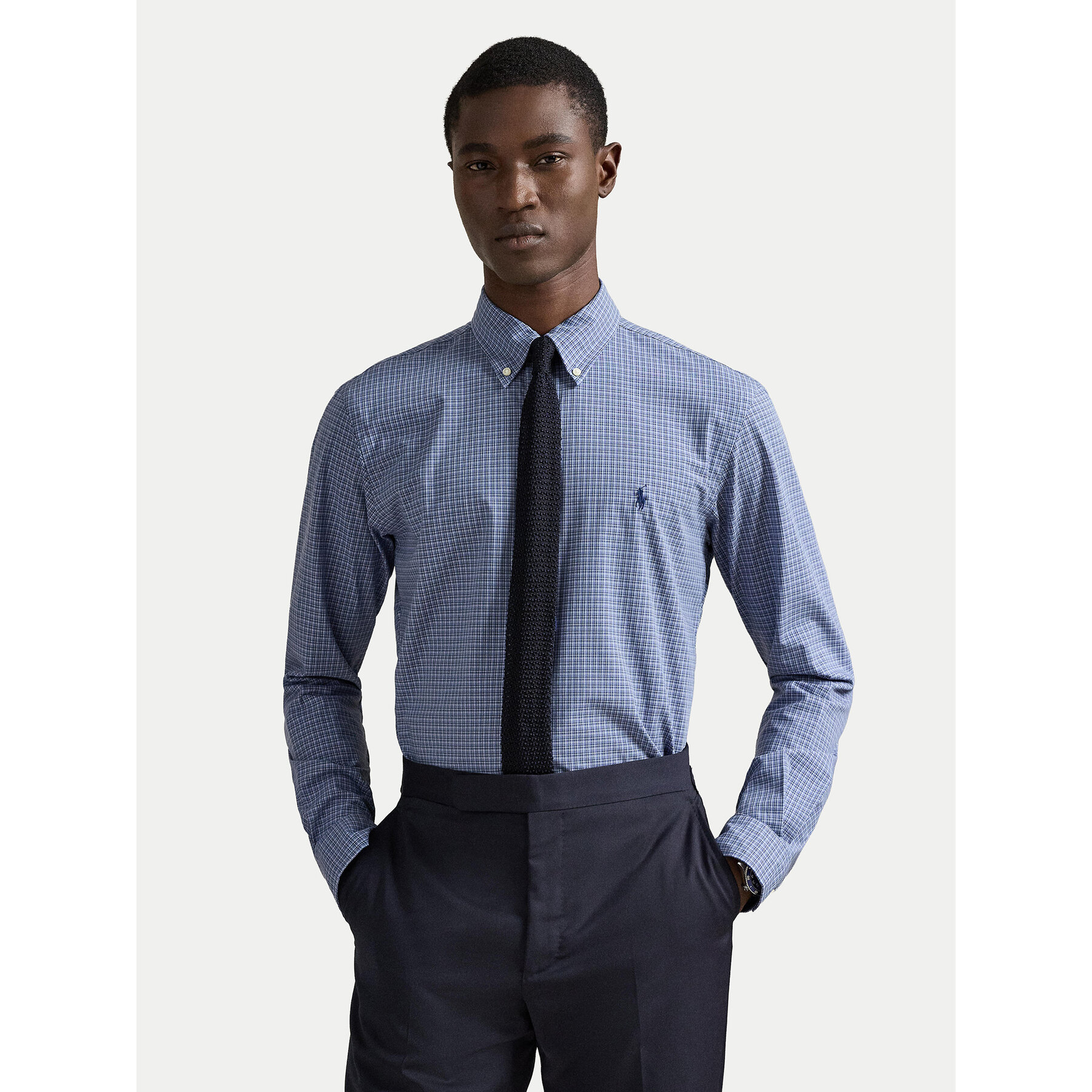 Polo Ralph Lauren Hemd 710968937010 Hellblau Custom Fit