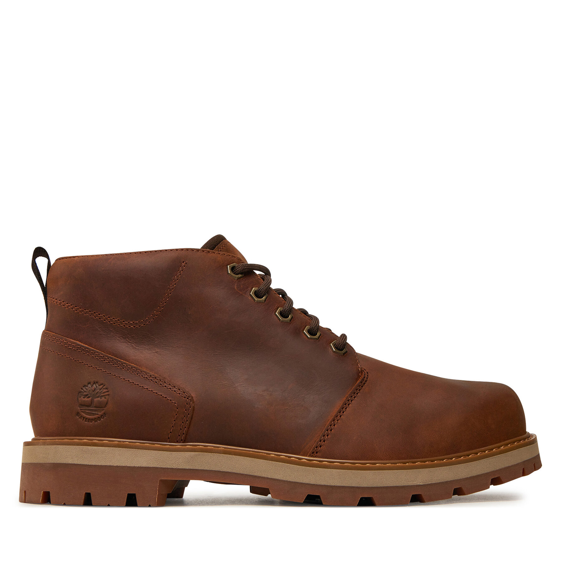 Pánske Šnurovacia obuv Timberland, Rozmer: 45_5, Hnedá, BRITTON ROAD MID CHUKKA WP TB0A69TWEM61