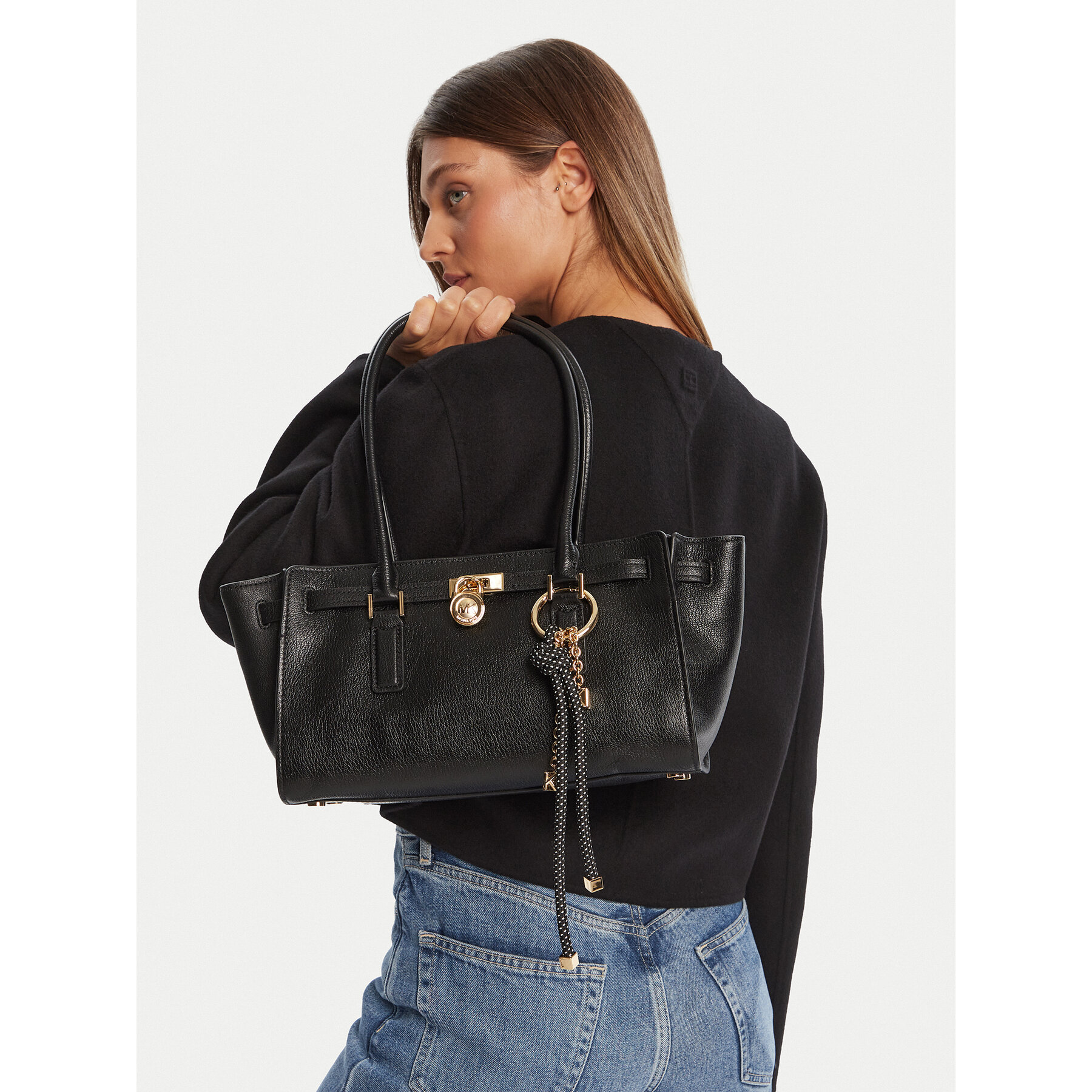 Torbica MICHAEL Michael Kors 30F5GNXT0L Crna