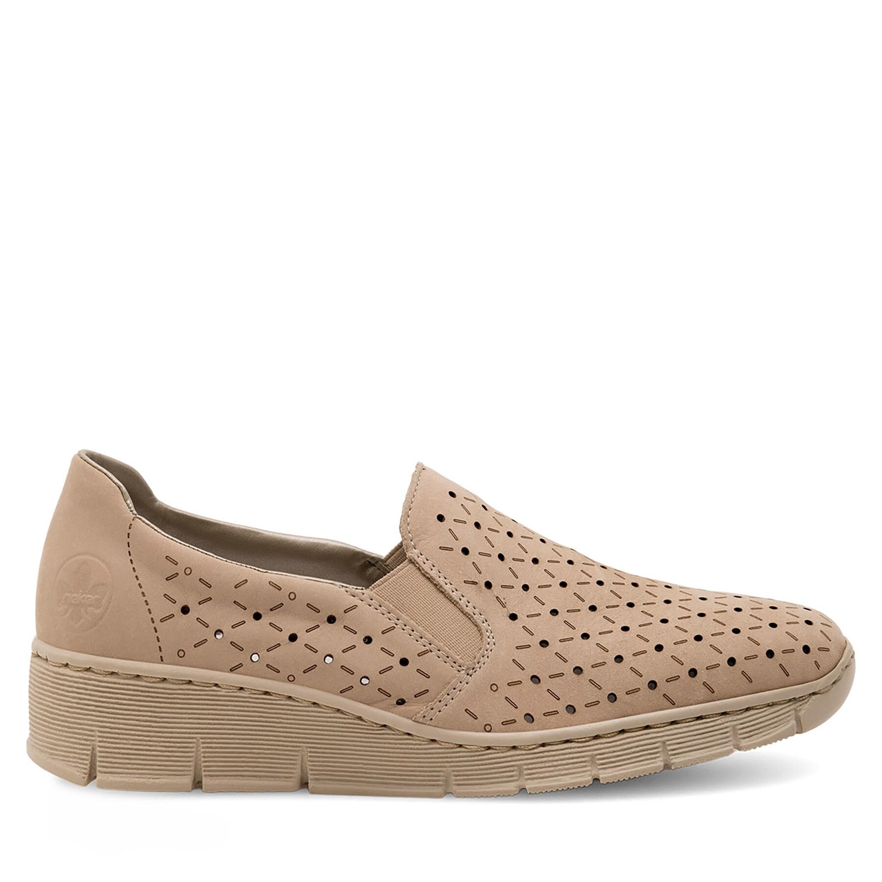 Pantofi Rieker 53795-60 Bej