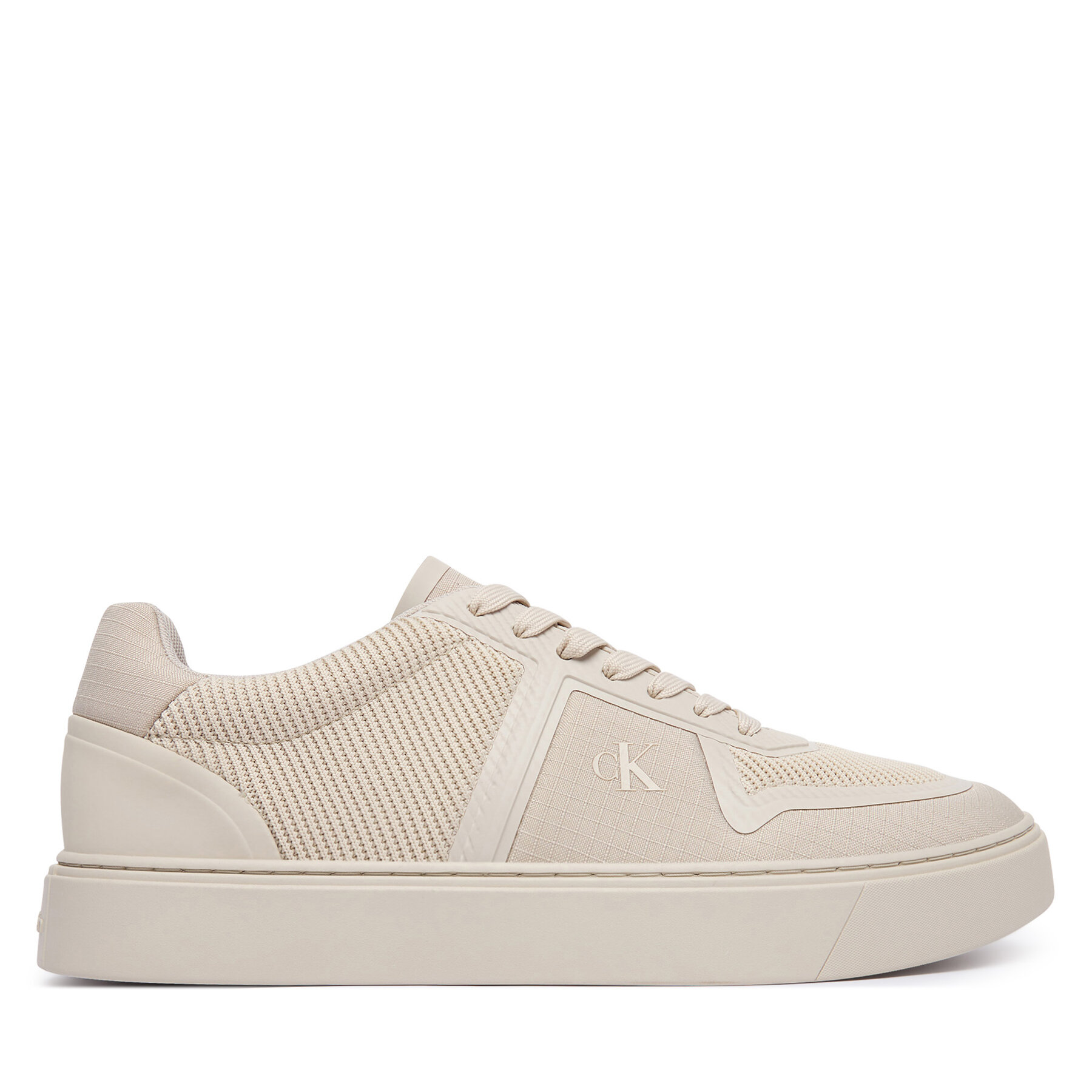 Tenisice Calvin Klein Classic Cups Laceup Knit HM0HM02130 Bež
