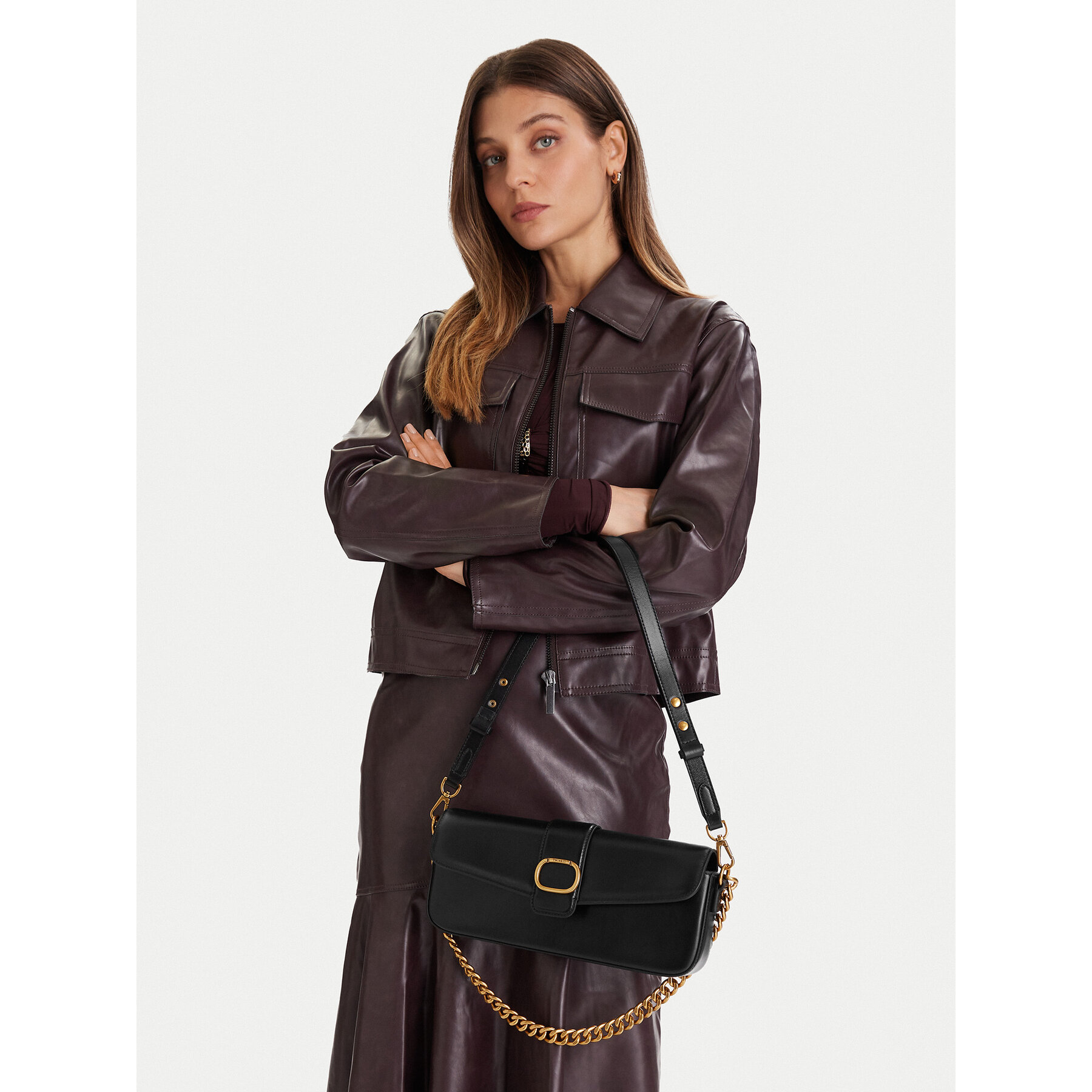 Τσάντα TWINSET 252TD836A Μαύρο