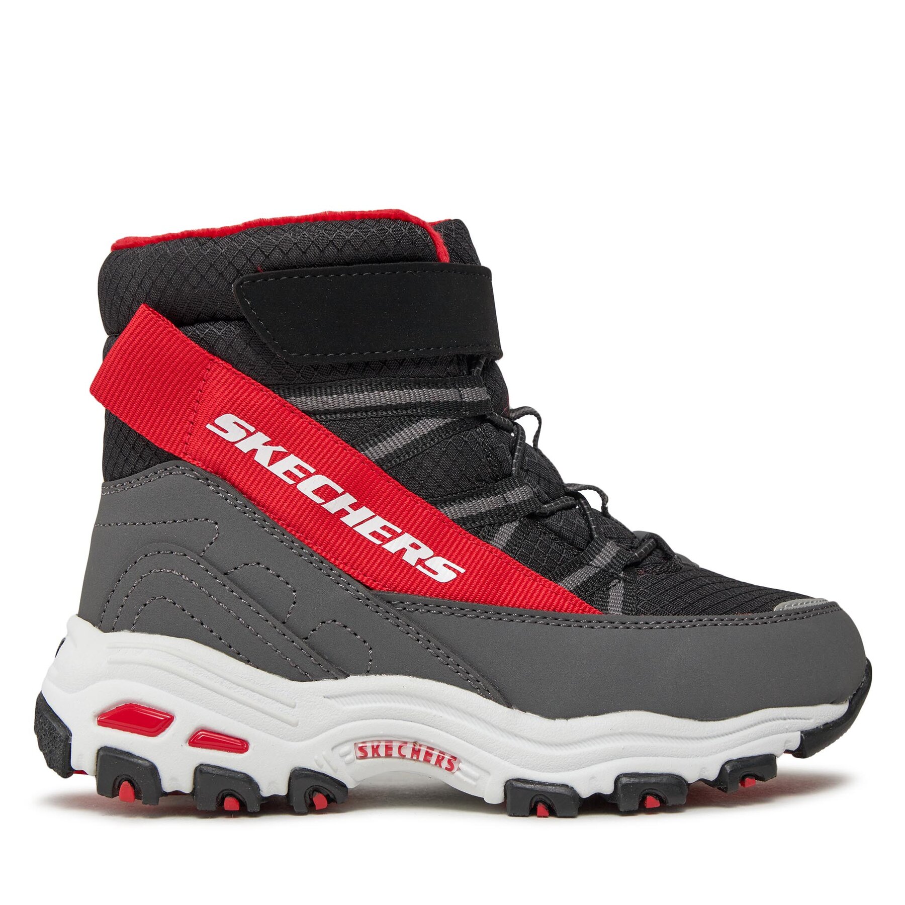 Botas altas Skechers D'Lites 660092L/BKRD Negro