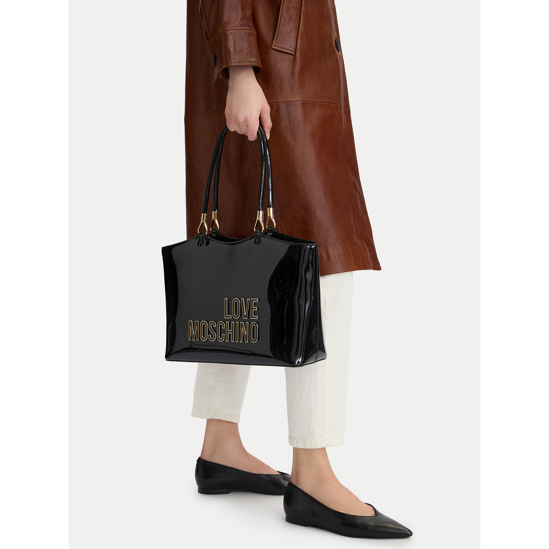 Táska LOVE MOSCHINO JC4247PP0OKE100A Fekete
