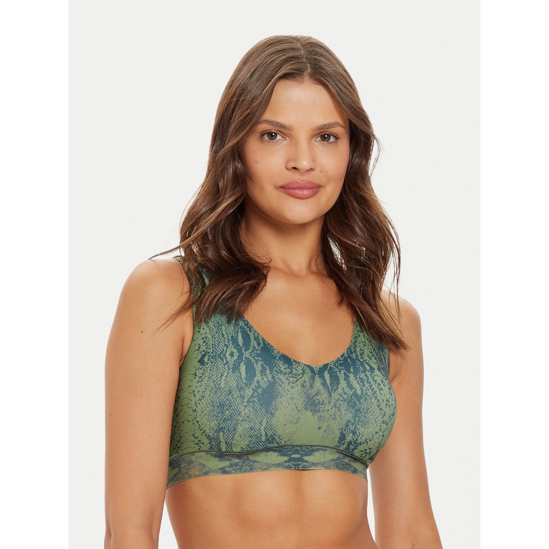 Chantelle Reggiseno top Soft Stretch C11D10 Verde