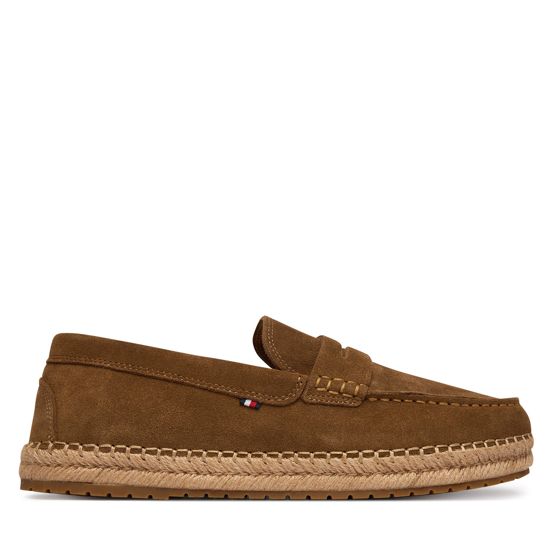 Espadrile Tommy Hilfiger Flexible Hilfiger Sde Espadrille FM0FM05794 Smeđa