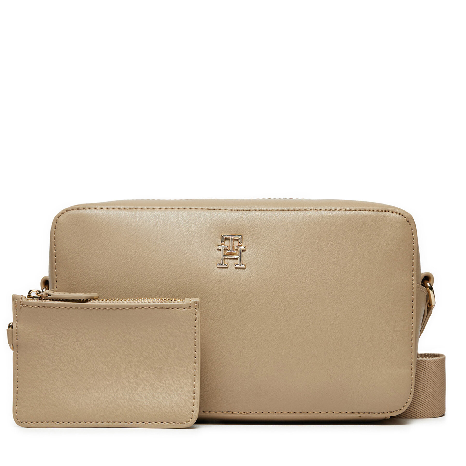Táska Tommy Hilfiger AW0AW16439 Bézs