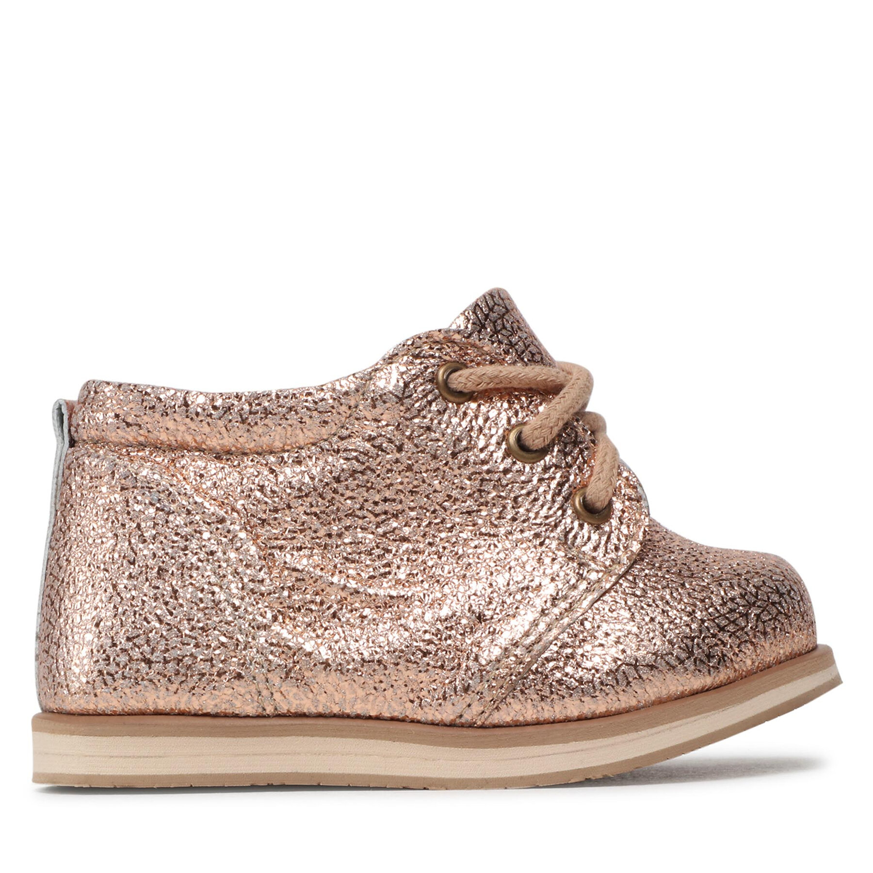 Botines planos Zarro D78 Oro