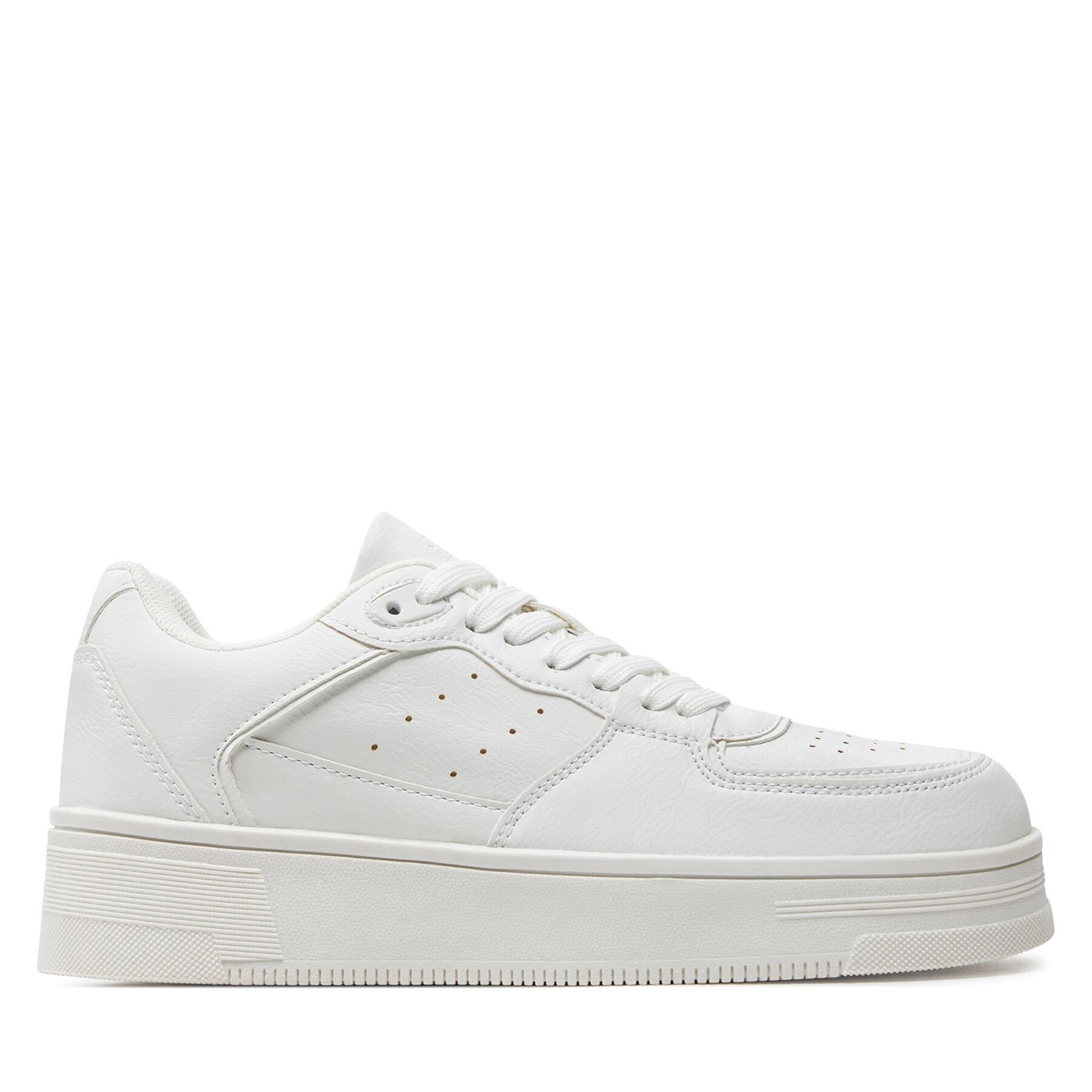 Sneakersy Leaf Valinge LVALI301P Biela