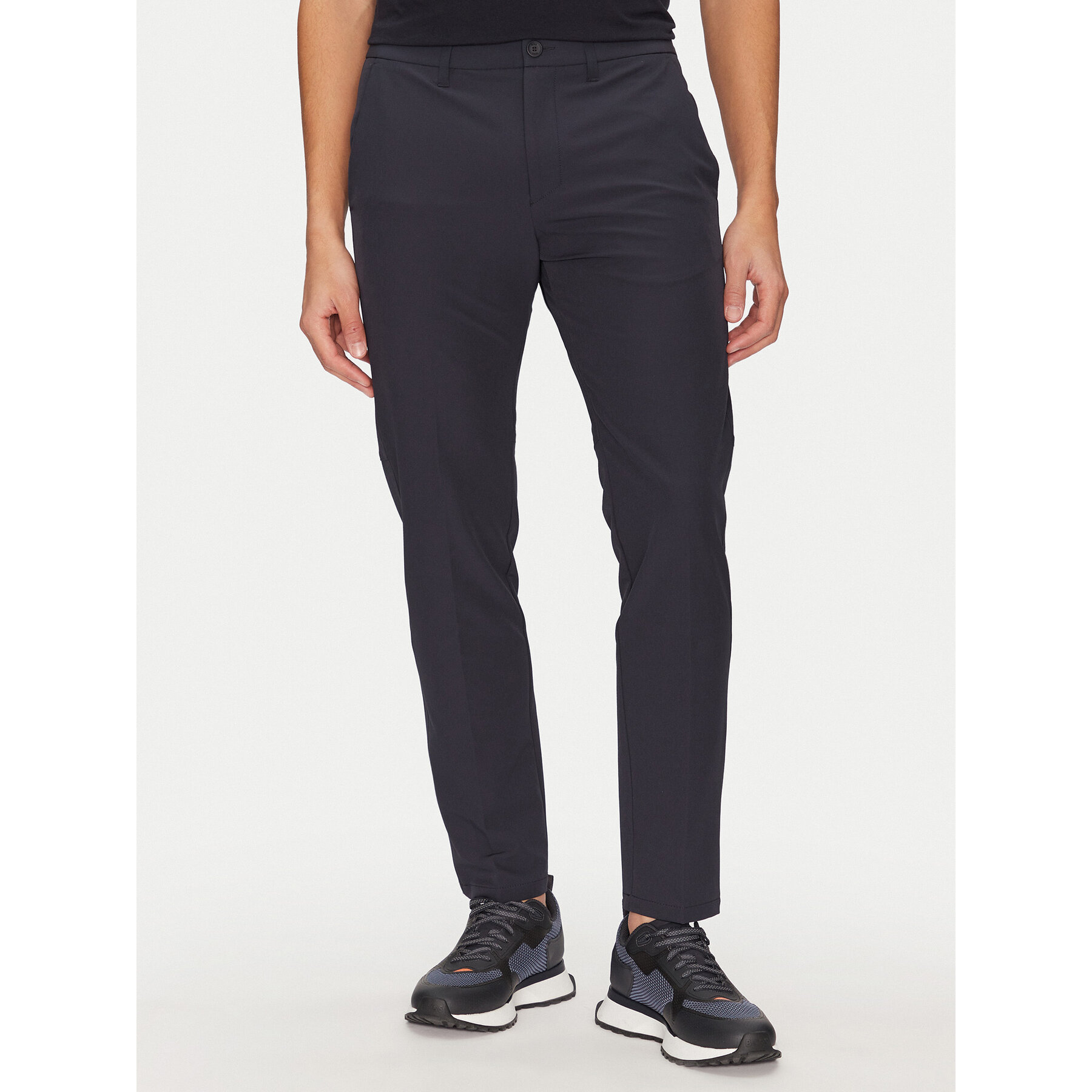 BOSS Stoffhose T_Commuter 50534303 Dunkelblau Slim Fit