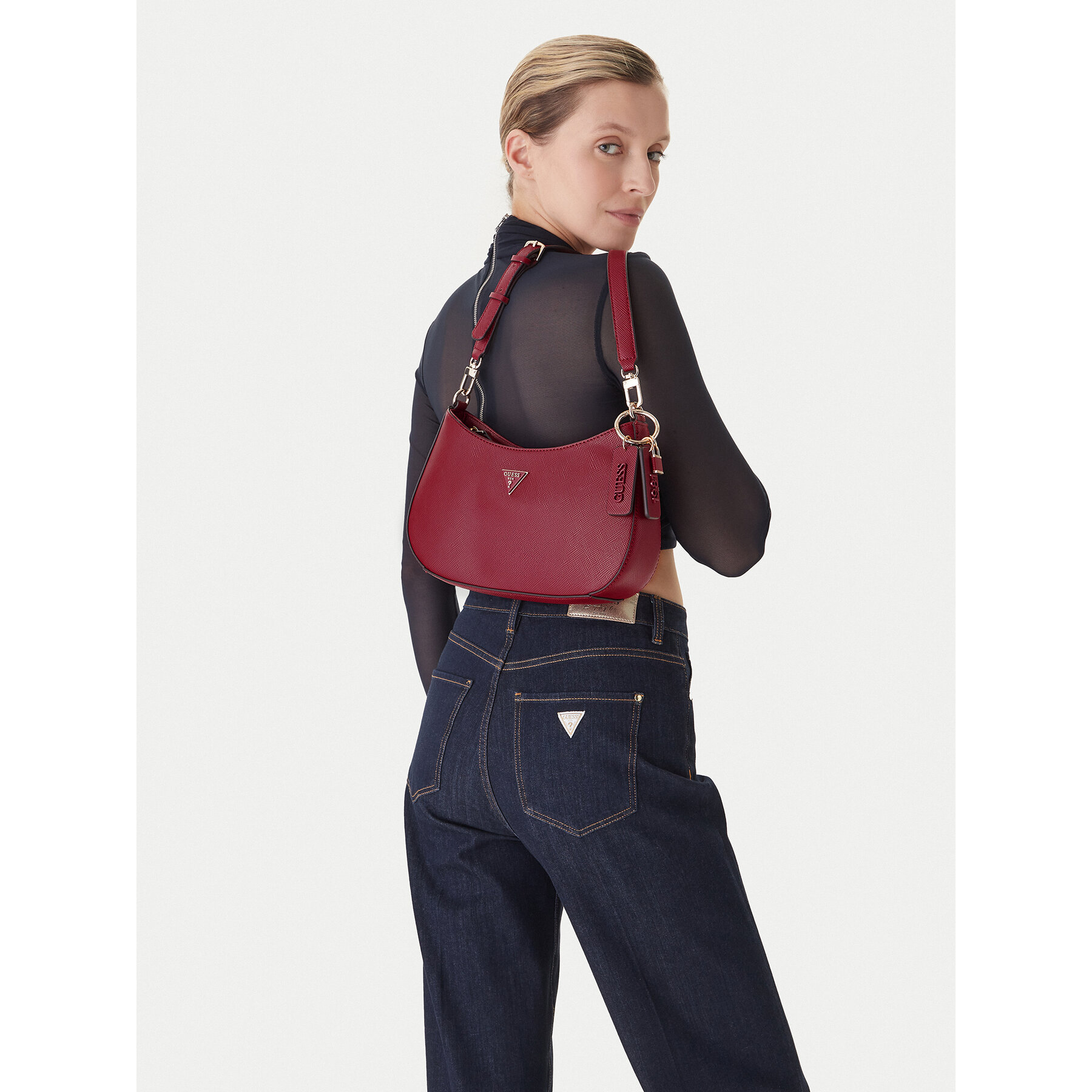 Дамска чанта Guess HWZG96 72180 Червен