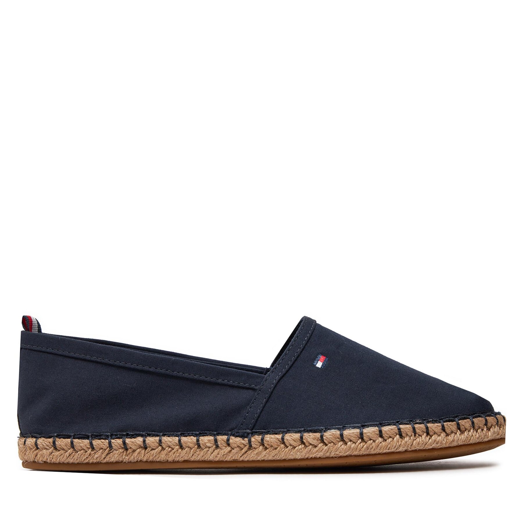 Εσπαντρίγιες Tommy Hilfiger Basic Tommy Flat Espadrille FW0FW06497 Σκούρο μπλε