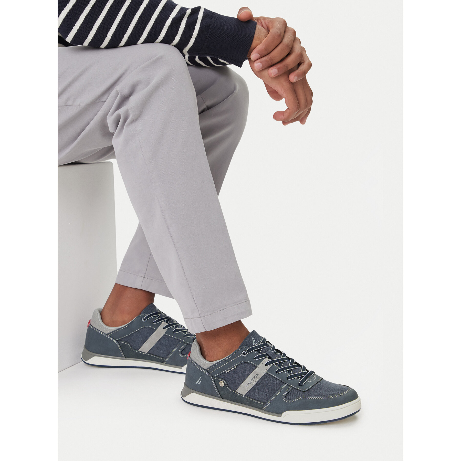 Sneakersy Nautica CWBEO-24SC055 Tmavomodrá