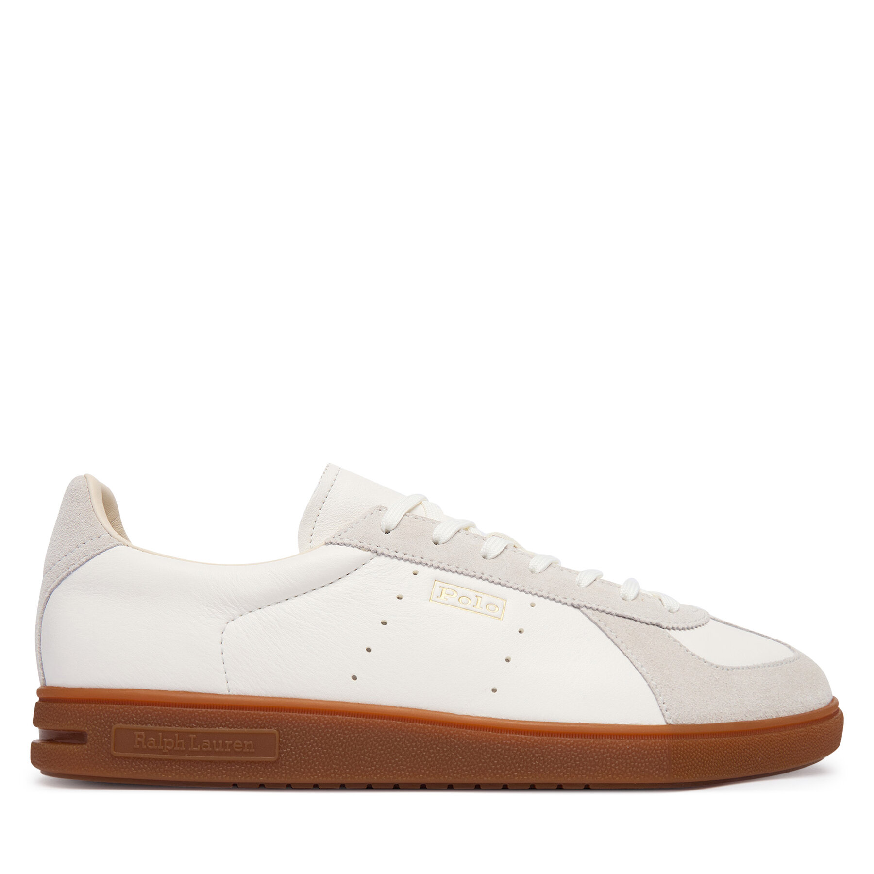 Sneakersy Polo Ralph Lauren Bedford Milt 809P16269001 Biela