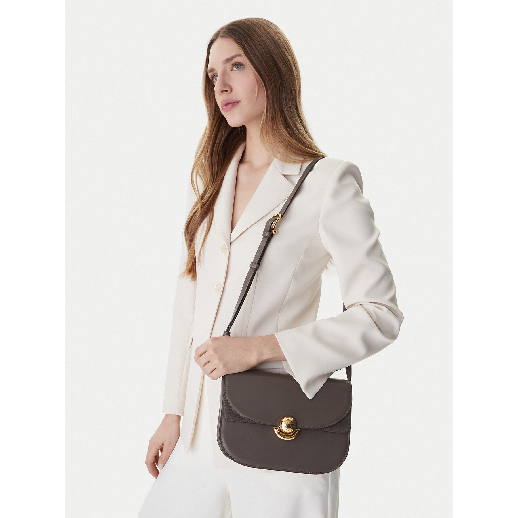 Ročna torba Furla Sfera S WB01355 BX0428 BG 4283S Siva