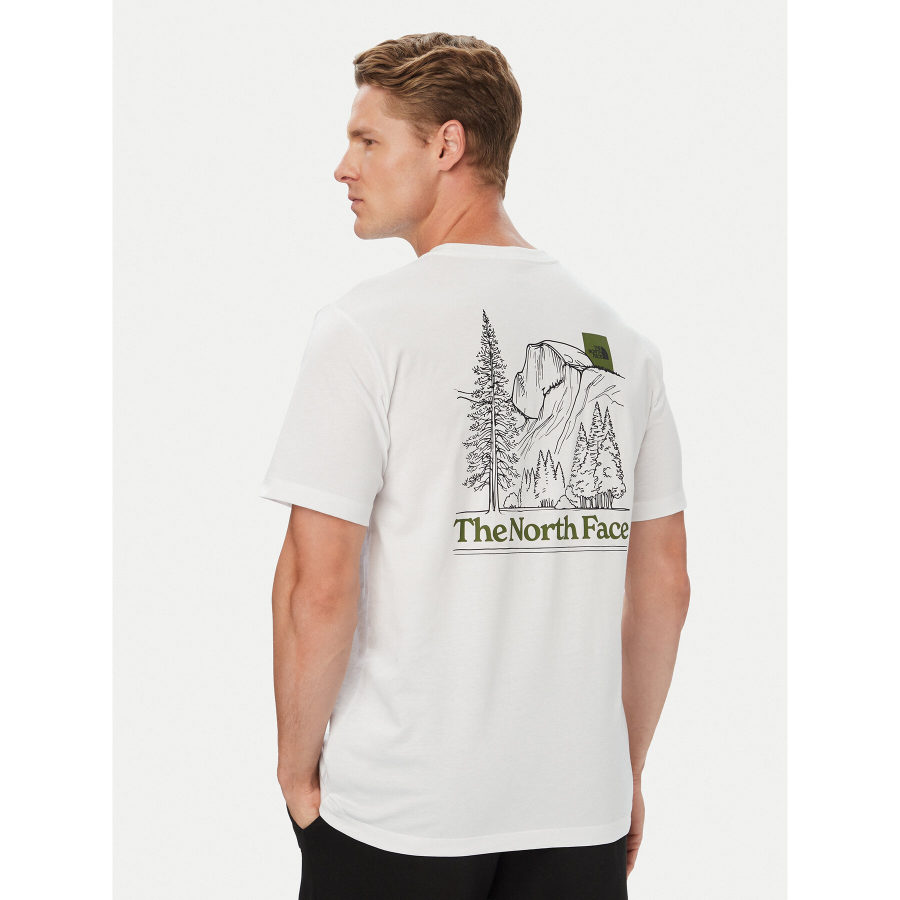 The North Face T-Shirt Monte Reg Ss NF0A8JAV Weiß Regular Fit