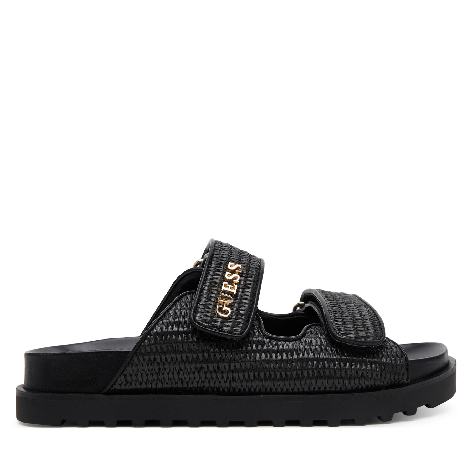 Šľapky Guess Fadeliza FLJFDE FAP19 Čierna