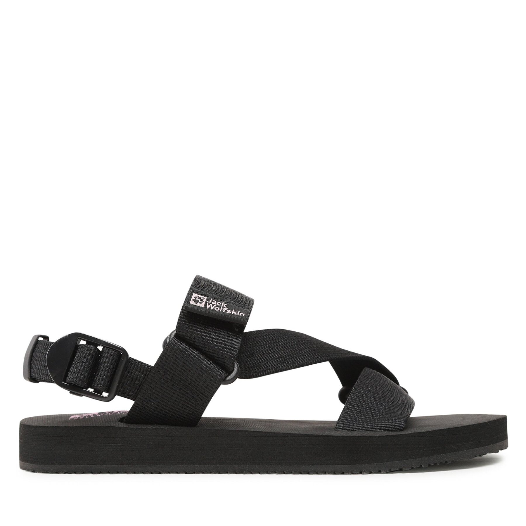 Sandali Jack Wolfskin Urban Entdeckung Belt Sandal W 4056801 Nero